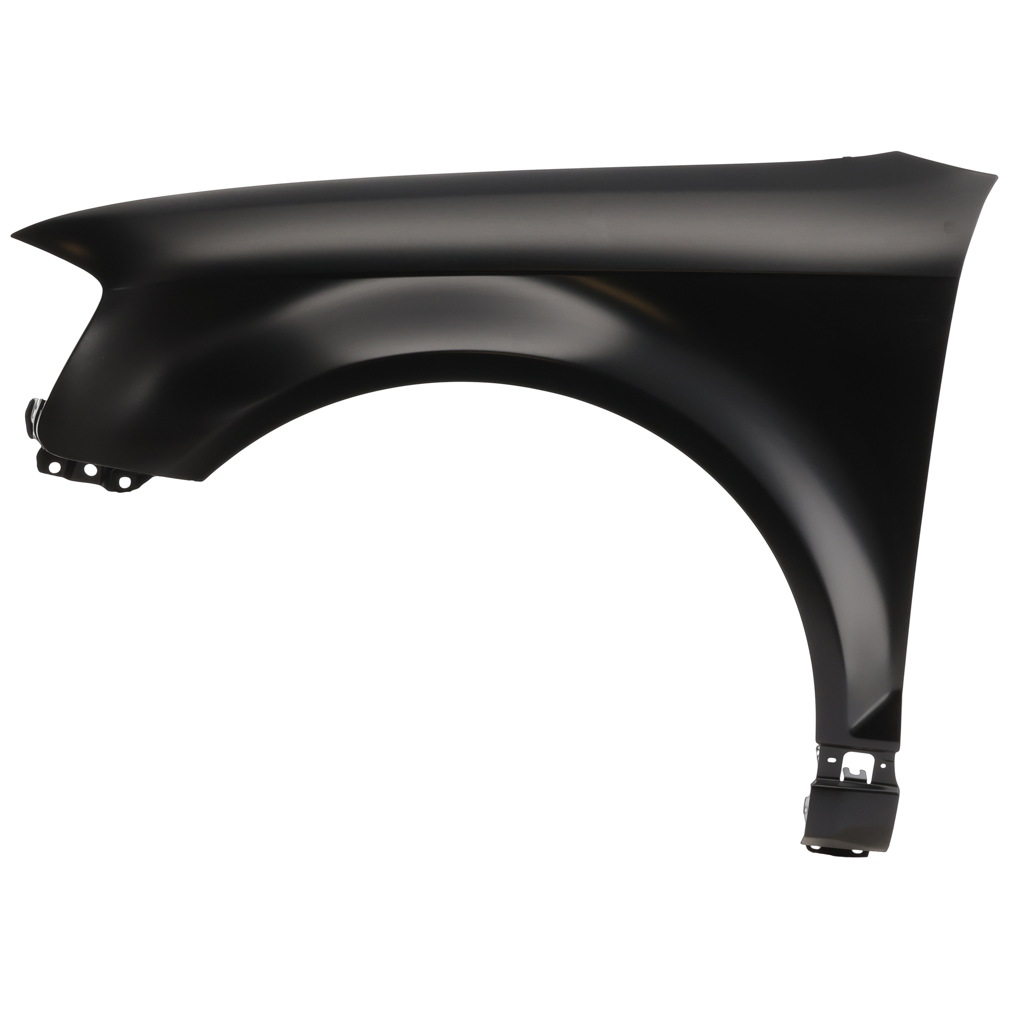 AM A3-09-13 FRONT FENDER LH Primed Steel w o Side Marker Light Holes SKU REPA220112 Partslink AU1240124 OEM 8P0821105G