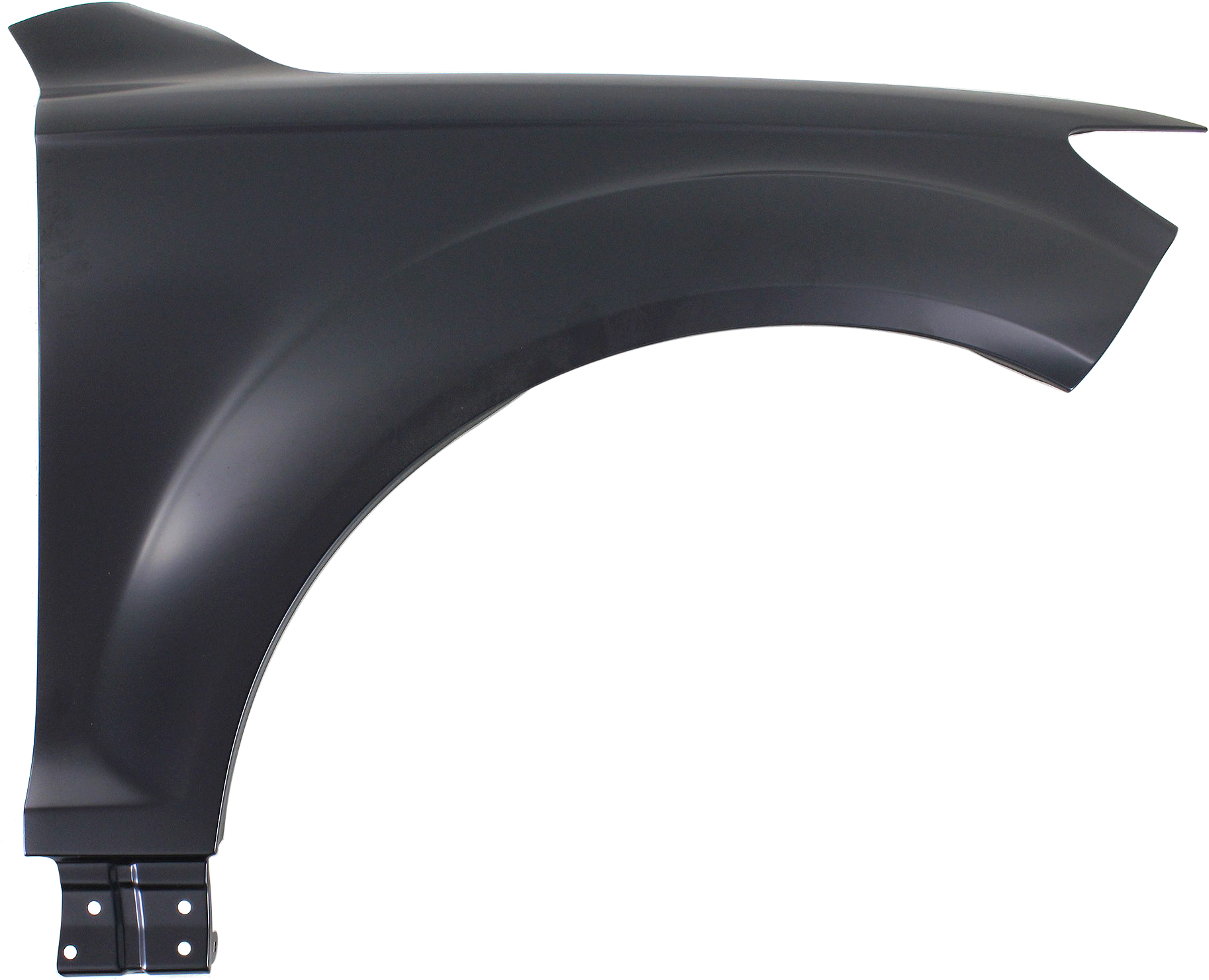 AM Q7-07-15 FRONT FENDER RH Primed Aluminum CAPA SKU REPA220153Q Partslink AU1241131C OEM 4L0821102