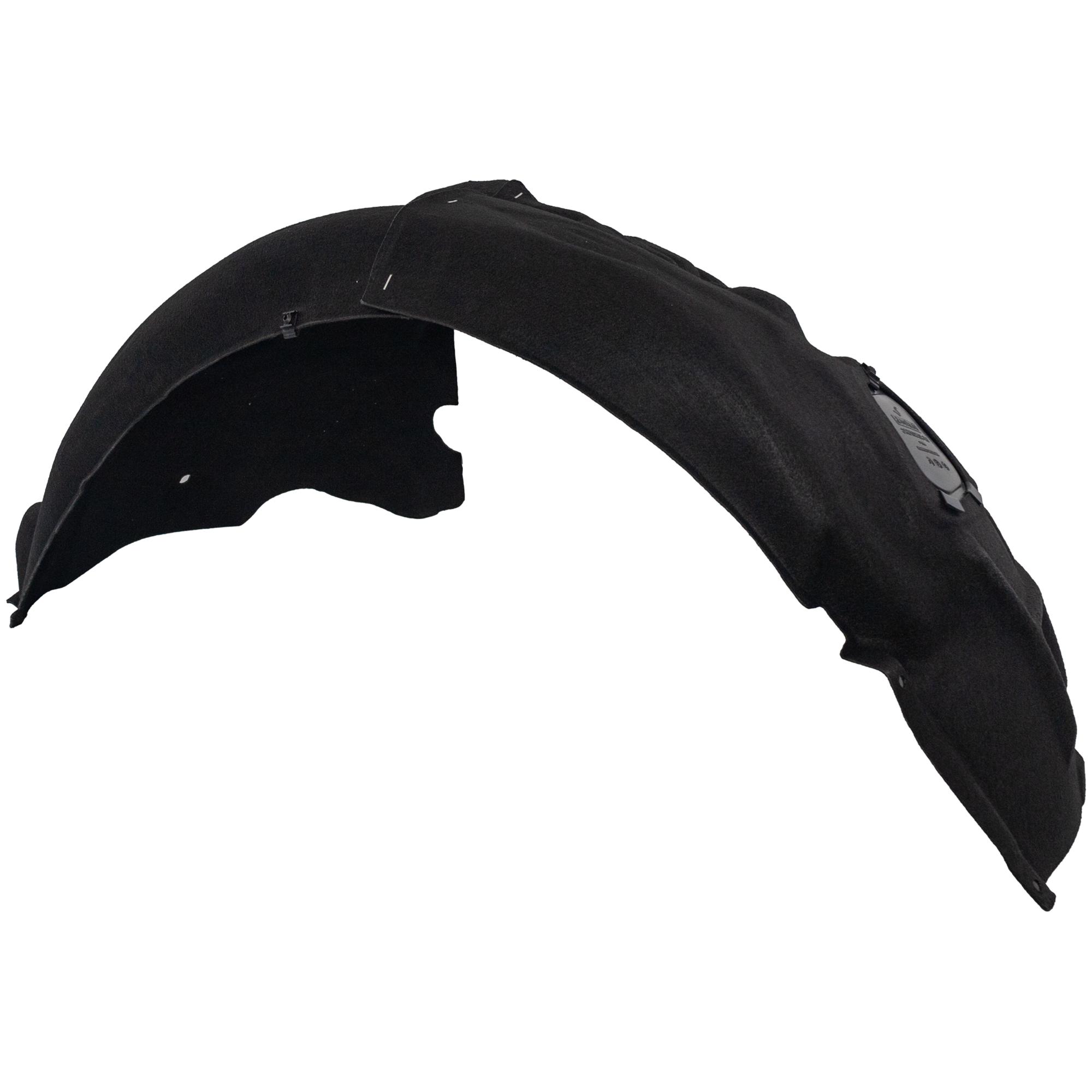 AM A6 S6-12-17 FRONT FENDER LINER RH Rear Section Polyethylene Injection Form To 6-6-16 CAPA SKU REPA222153Q Partslink AU1249132C OEM 4G0821134D