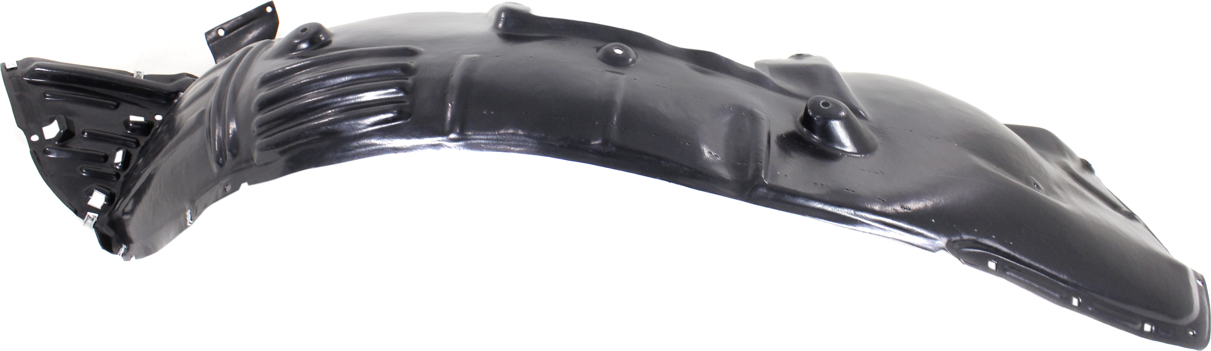 AM MDX 14-15 FRONT FENDER LINER LH Assembly Plastic Vacuum Form w o Lane Keep Assist SKU REPA222164 Partslink AC1248131 OEM 74151TZ5A00