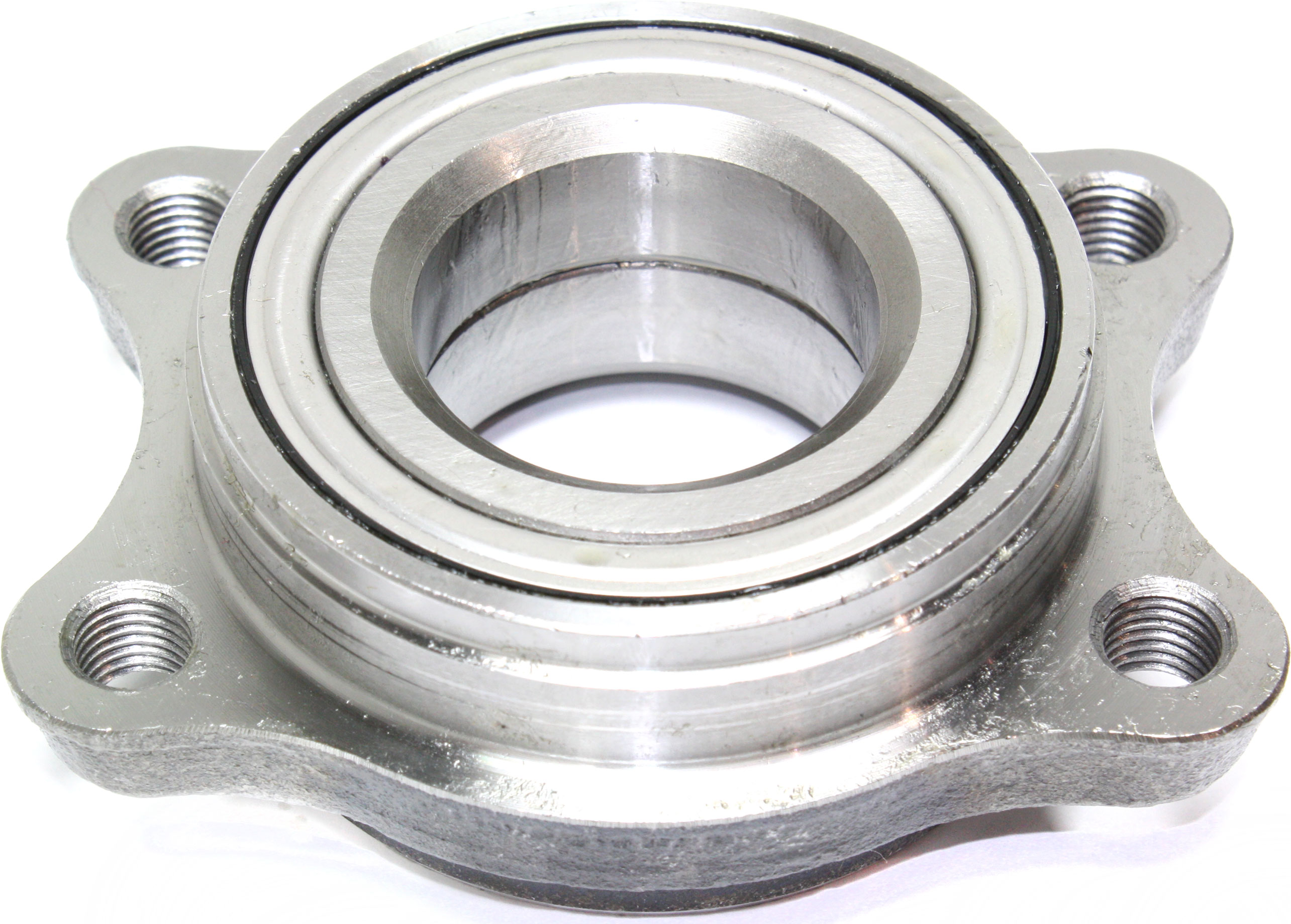AM S8-01-03 A4-02-09 FRONT OR REAR WHEEL BEARING RH=LH 4.213 in. Bolt Circle Dia. Ball Type Modified Flange 1.760 in. Hub SKU REPA288203 OEM 26376-29837-512305-514154-5142
