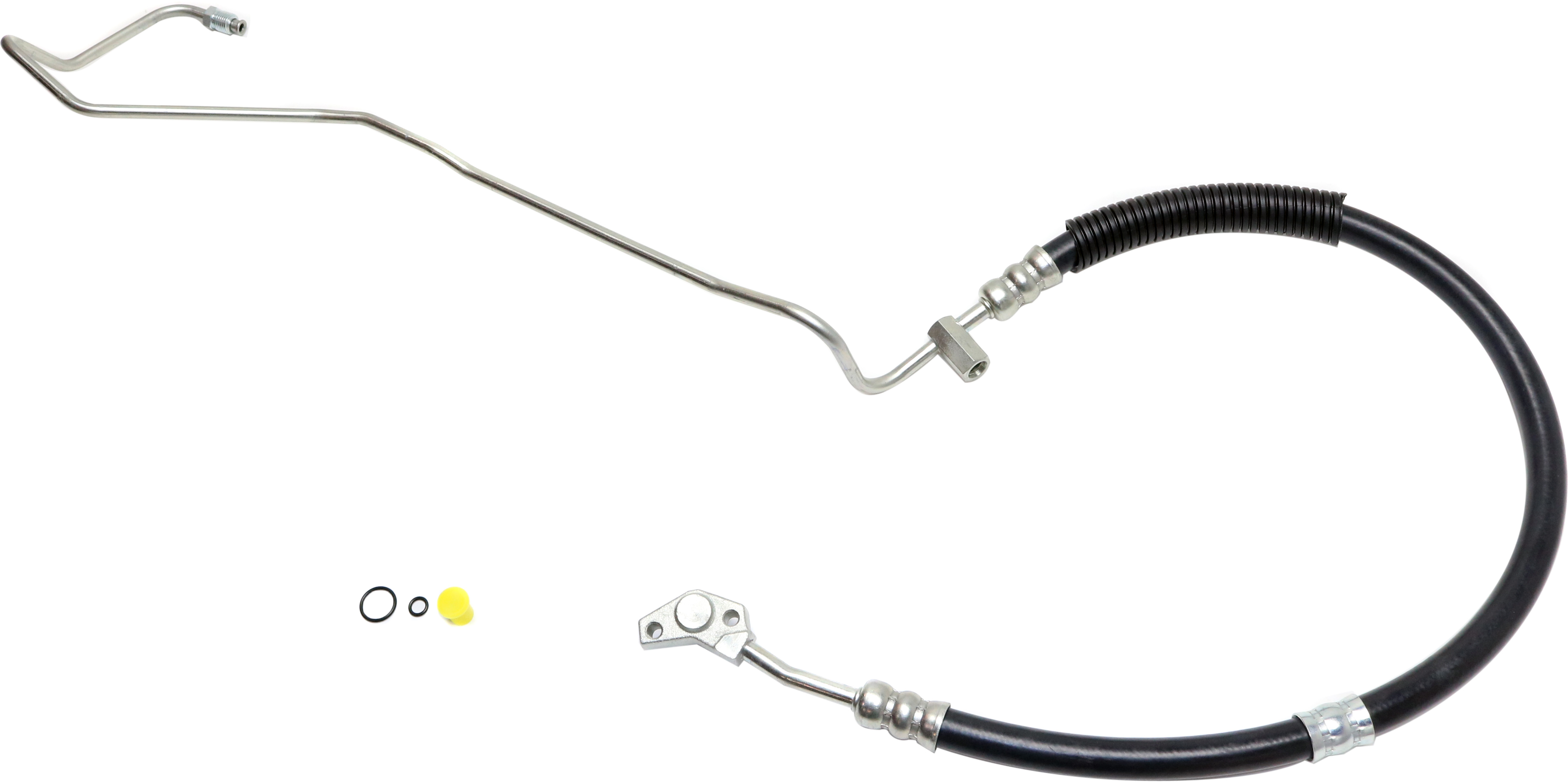 AM CL 01-03 TL 02-03 POWER STEERING PRESSURE LINE HOSE ASSEMBLY Assembly w Switch Port 69.375 in. long SKU REPA289902