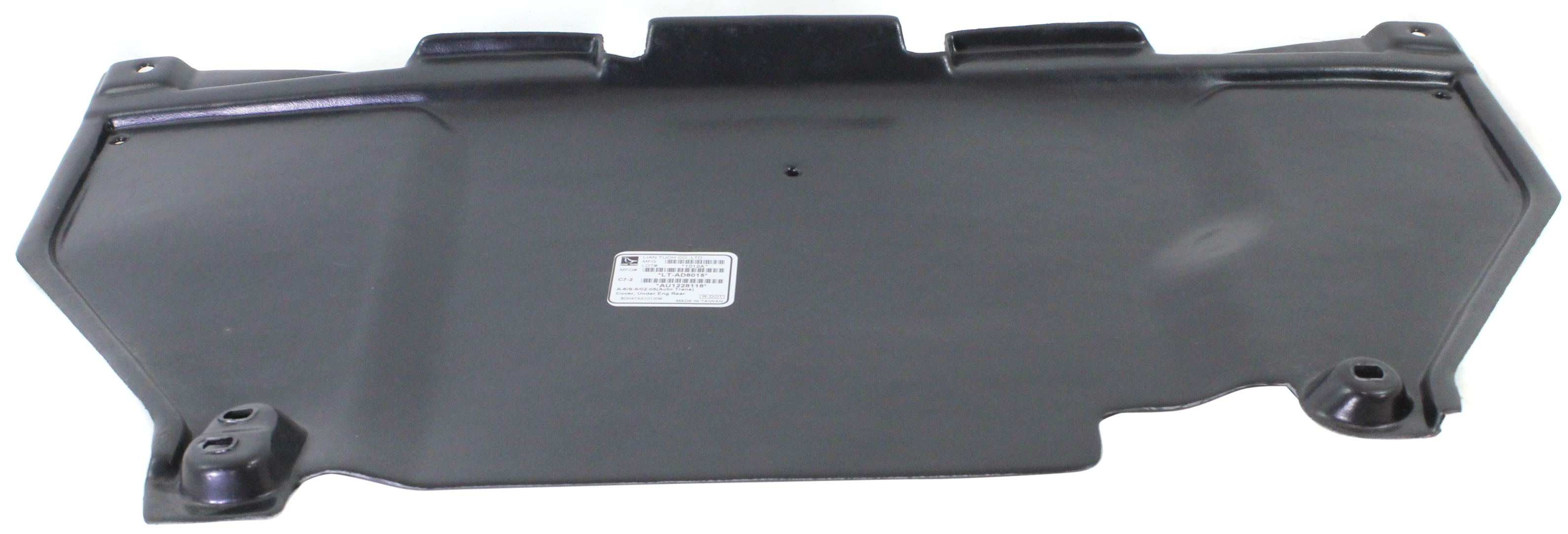 AM A6 QUATTRO S6-02-04 ENGINE SPLASH SHIELD Under Cover Rear Auto Transmission Wagon SKU REPA310119 Partslink AU1228118 OEM 4B0863822L