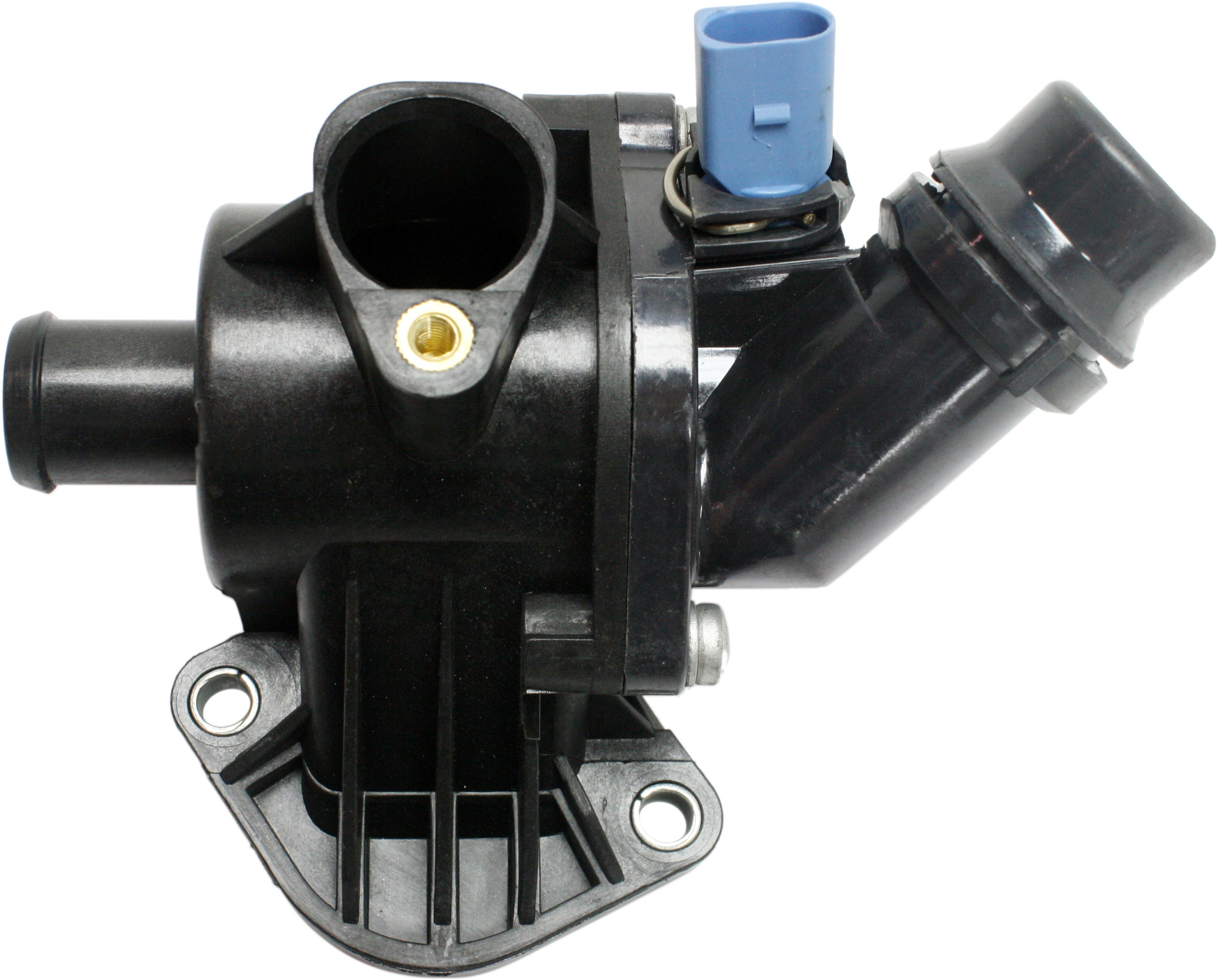 AM A4-02-06 A4 QUATTRO 02-05 THERMOSTAT w Housing 4 Cyl 1.8L SKU REPA318004 OEM 06B121111K