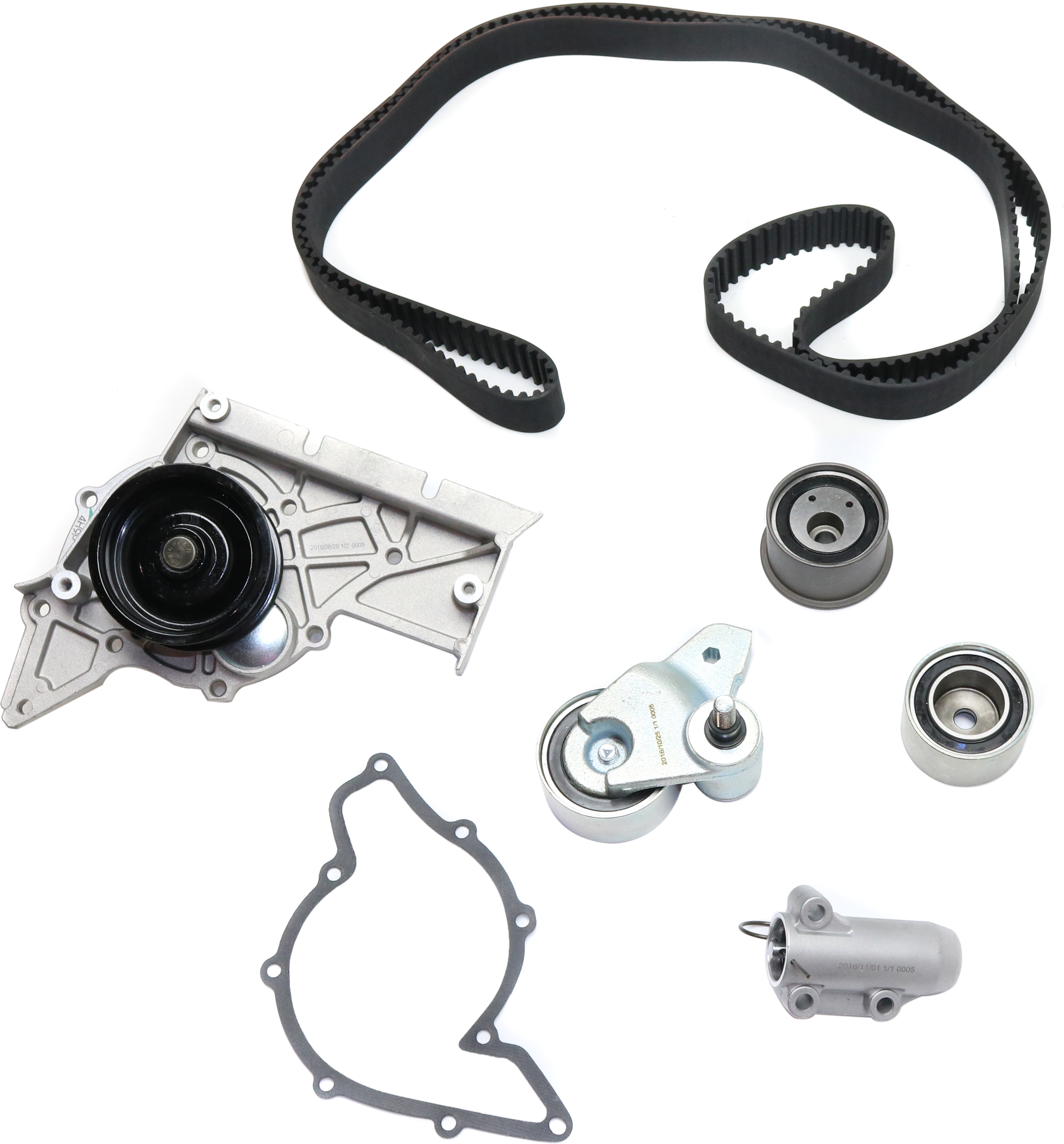 AM A6 A6 QUATTRO 02-04 A4 QUATTRO 02-06 TIMING BELT KIT w Water Pump 6 Cyl 3.0L eng. SKU REPA319812 OEM GTKWP330 TB330LK1 TCKWP330 WPK