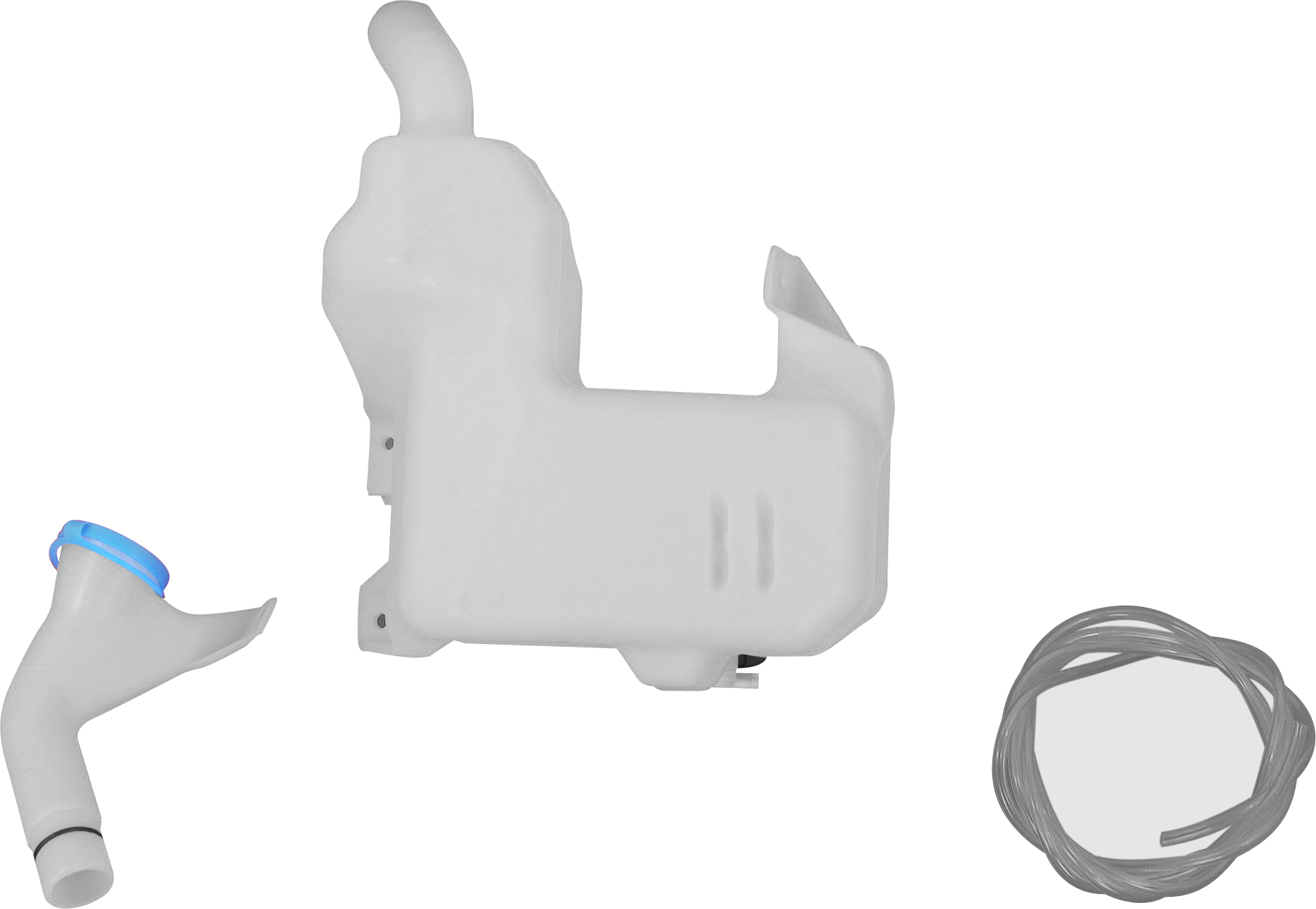 AM TSX 11-14 WASHER RESERVOIR Assy w Pump Inlet Hose and Cap Sport Wagon SKU REPA370504 Partslink AC1288121 OEM 76841 TL0-003 PFM