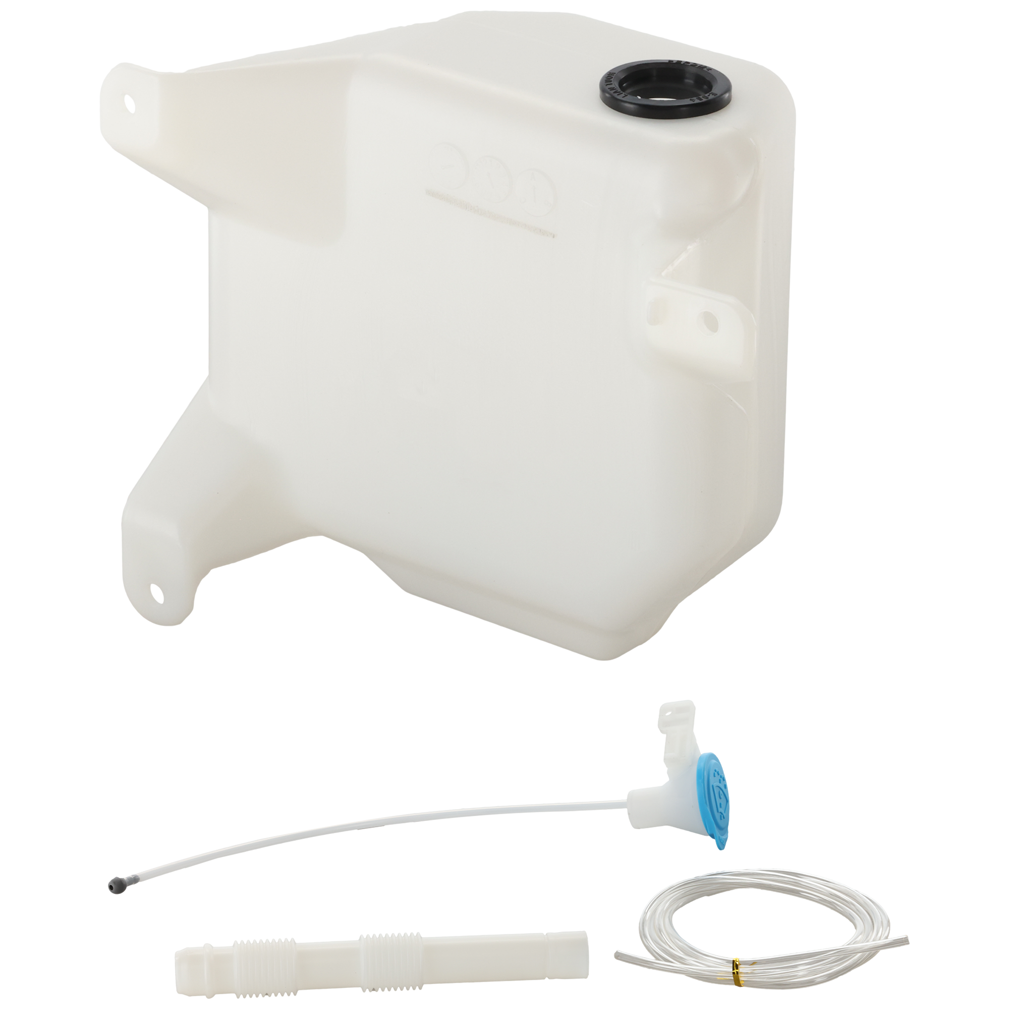 AM TSX 04-08 WASHER RESERVOIR Assy w Pump Inlet Hose and Cap SKU REPA370510 Partslink AC1288114 OEM 76840SEA003 PFM