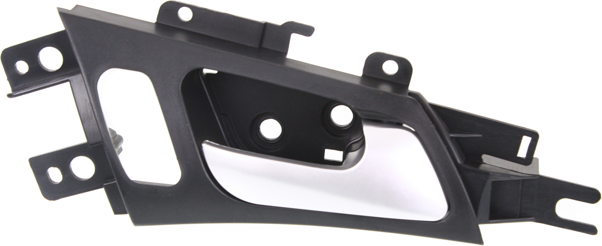 AM TL 04-08 FRONT INTERIOR DOOR HANDLE RH Satin Chrome Lever + Black Housing w o Power Switch SKU REPA462123 OEM 72120SEPA01ZA 72120SEPA11ZA