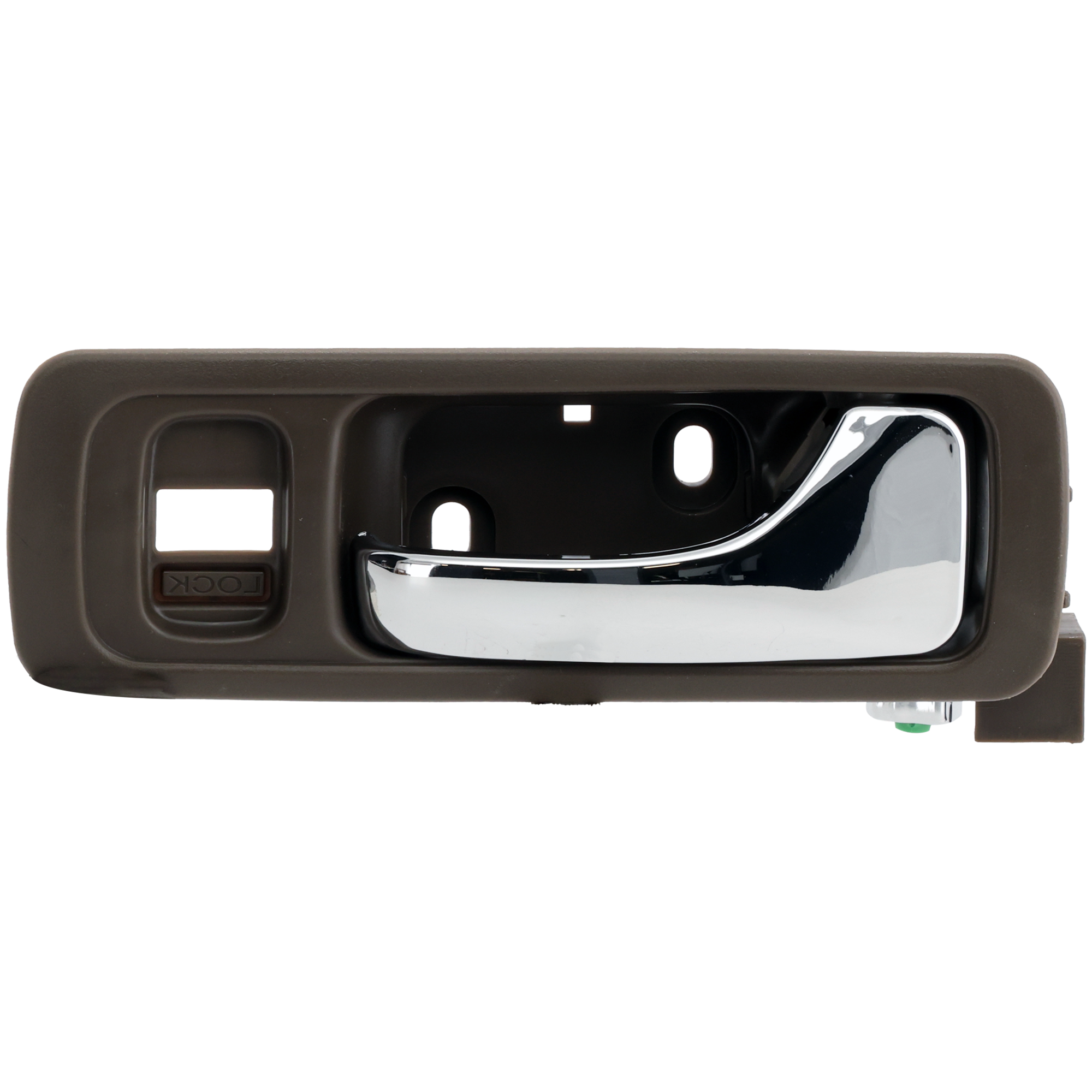 AM ACURA RL 96-04 FRONT INTERIOR DOOR HANDLE RH Chrome Lever+Dark Brown Housing Taupe Plastic+Small Metal SKU REPA462127 OEM 72125SZ3003ZC