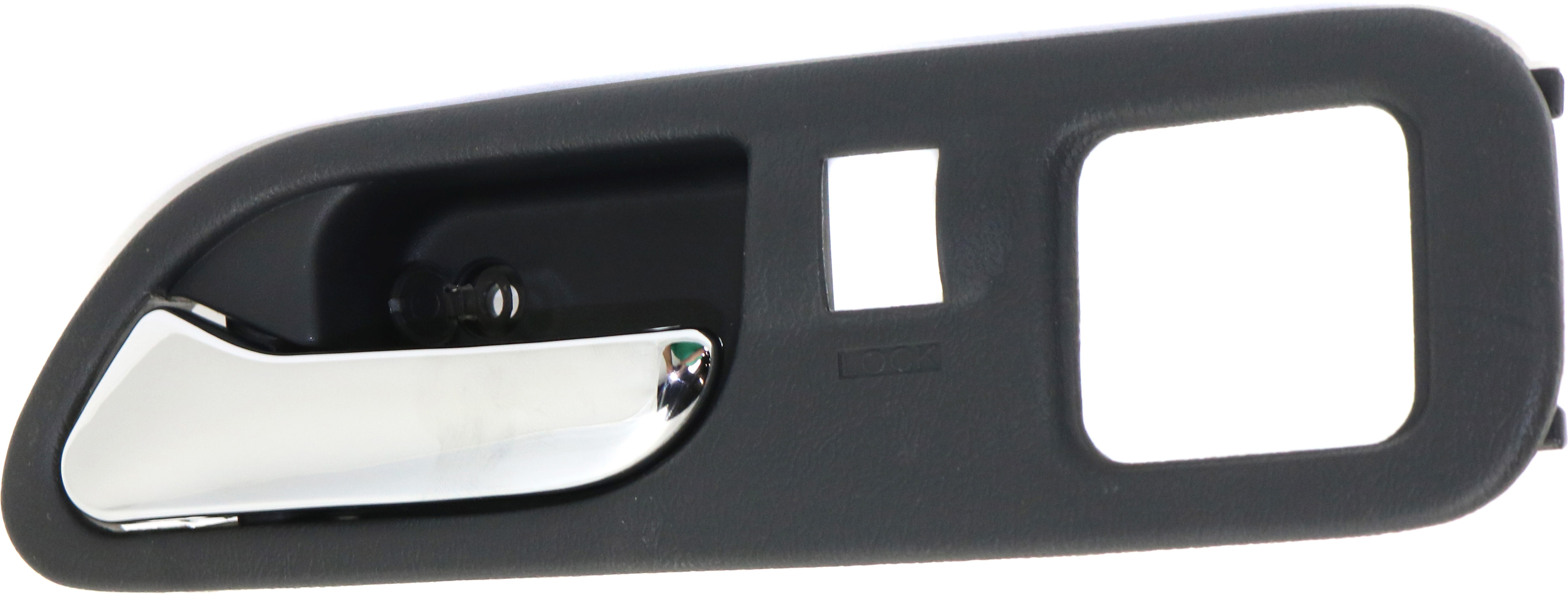 AM TL 99-03 MDX 01-06 INTERIOR FRONT DOOR HANDLE Left Chr Lever + Gray Housing Plas MDX w Touring Pkg SKU REPA462136B OEM 72165SV3A02ZA