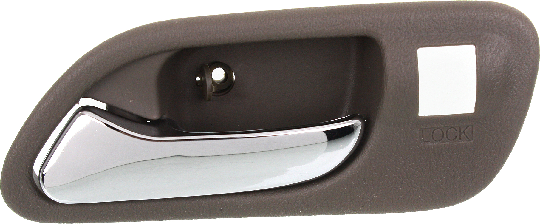 AM TL 99-03 MDX 01-06 FRONT INTERIOR DOOR HANDLE LH Chr Lever+Beige Housing Saddle Plas MDX w o Touring Pkg SKU REPA462138 OEM 72165S0KA02ZB