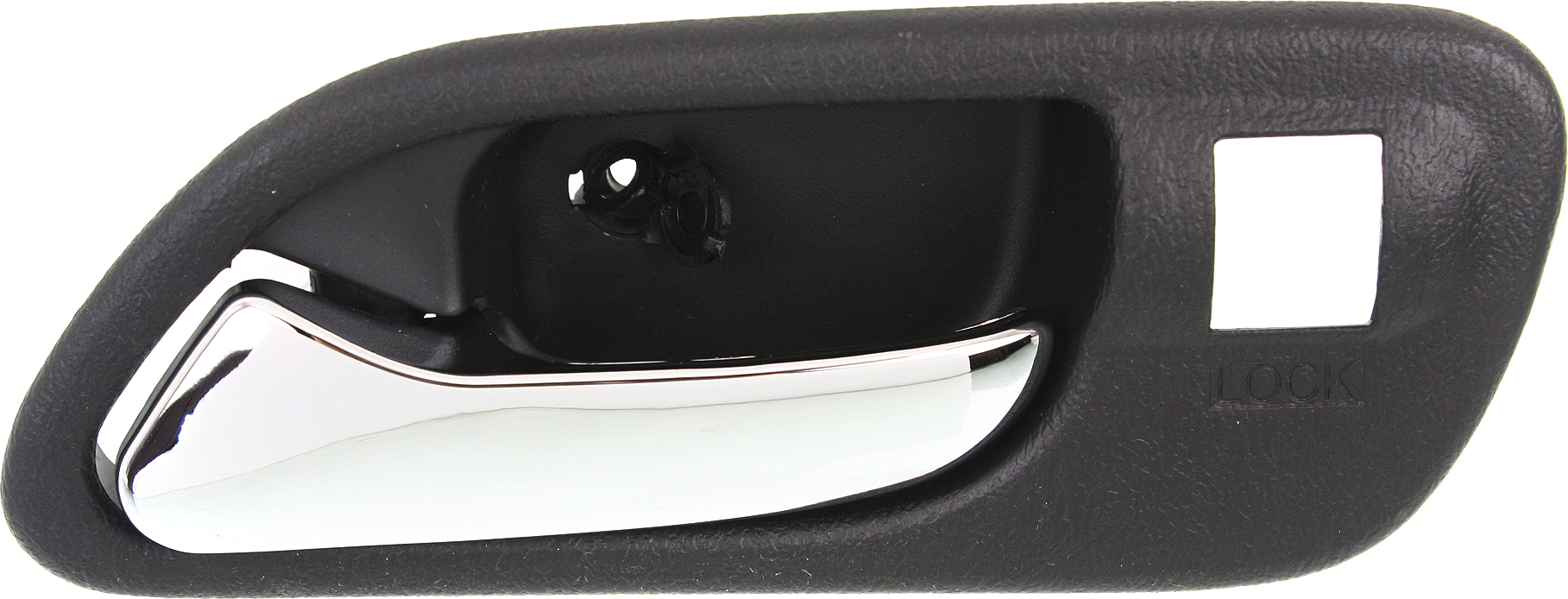 AM TL 99-03 MDX 01-06 FRONT INTERIOR DOOR HANDLE LH Chr Lever+Black Housing Plas MDX w o Touring Pkg SKU REPA462142 OEM 72165S3VA52ZA
