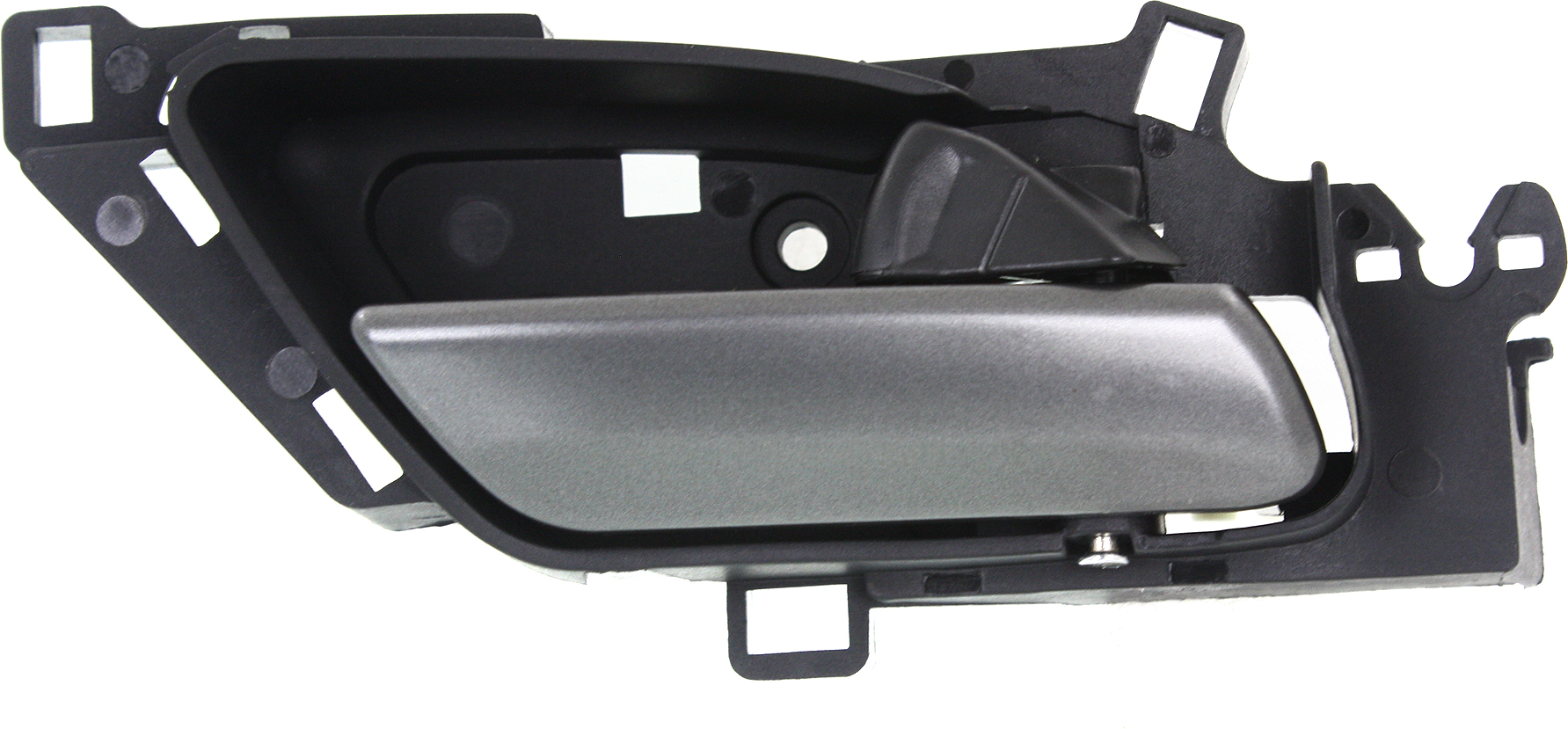 AM MDX 10-13 FRONT INTERIOR DOOR HANDLE RH Satin Chrome Lever + Black Housing Plastic + Metal =REAR SKU REPA462143 OEM 72120STXA02ZB