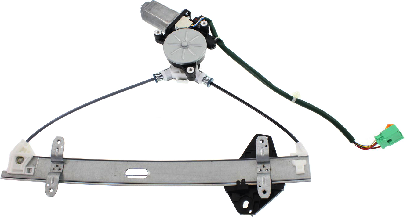 AM RSX 02-06 FRONT WINDOW REGULATOR LH Power w Motor 6 Pins SKU REPA462936 Partslink AC1350117 OEM 72250S6MA02