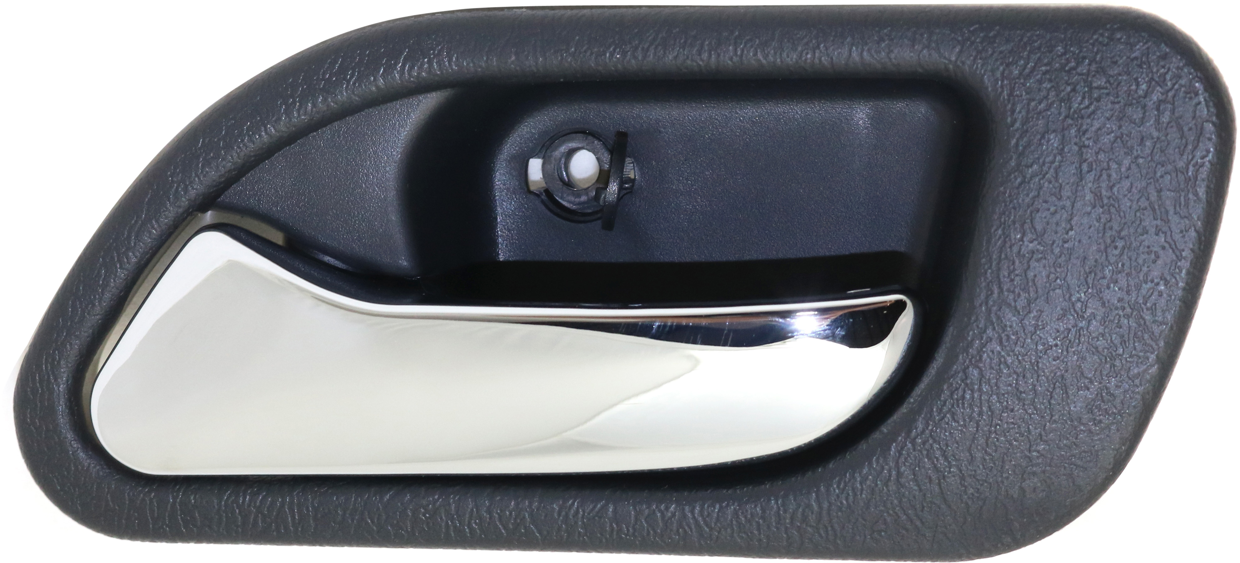AM TL 99-03 MDX 01-06 REAR INTERIOR DOOR HANDLE LH Chrome Lever + Gray Housing Plastic SKU REPA491326 OEM 72660S0KA03ZB