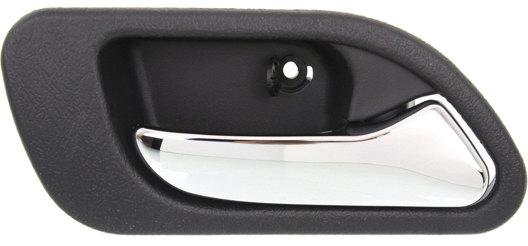 AM TL 99-03 MDX 01-06 REAR INTERIOR DOOR HANDLE RH Chrome Lever + Black Housing Plastic SKU REPA491331 OEM 72620S3VA52ZA