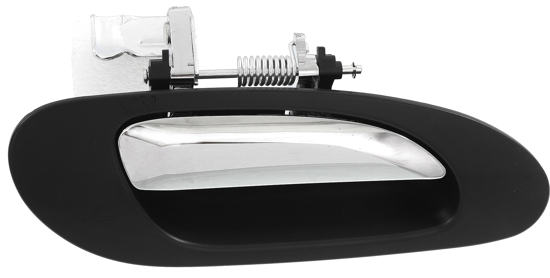 AM TL 99-03 REAR EXTERIOR DOOR HANDLE RH Chrome Lever + Black Housing Plastic SKU REPA491335 OEM 72640S0KA01ZE
