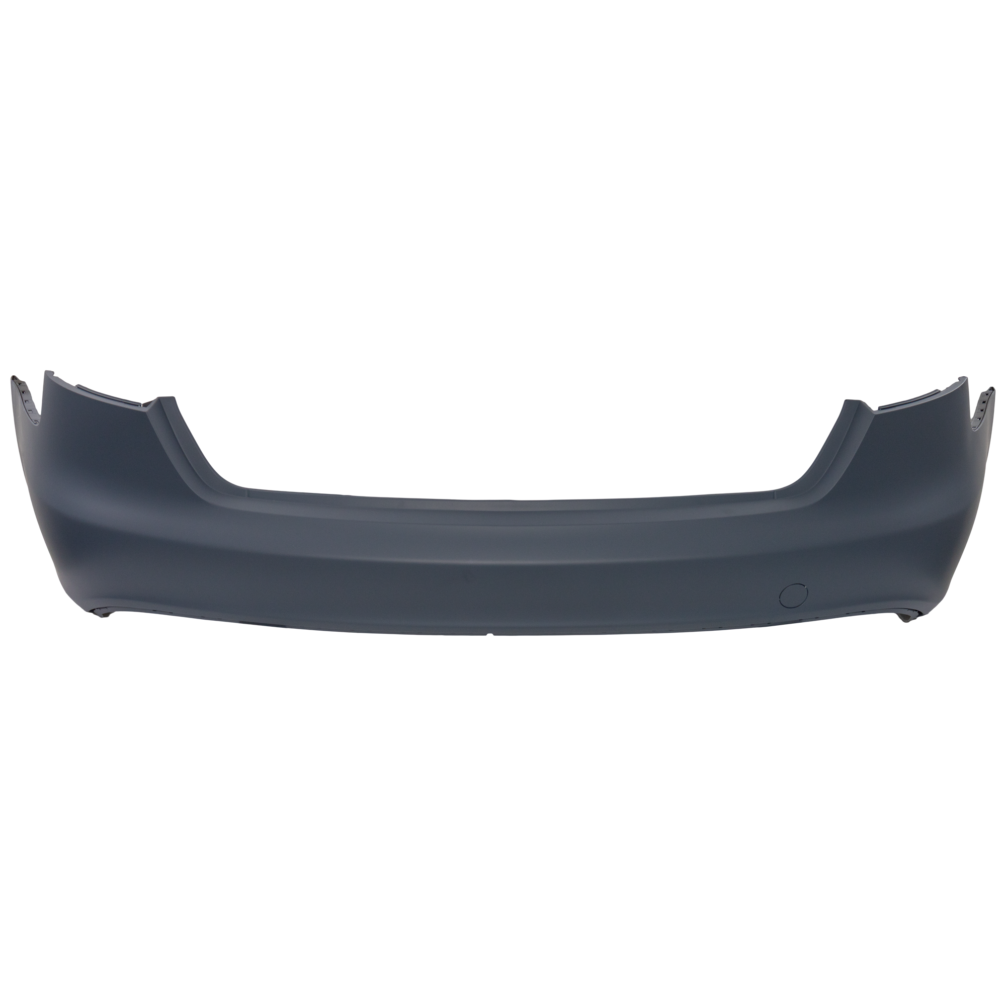AM A4 S4-09-12 REAR BUMPER COVER Primed w S Line Pkg w o Parking Aid Snsr Holes Sedan SKU REPA760109P Partslink AU1100184 OEM 8K5807303BGRU