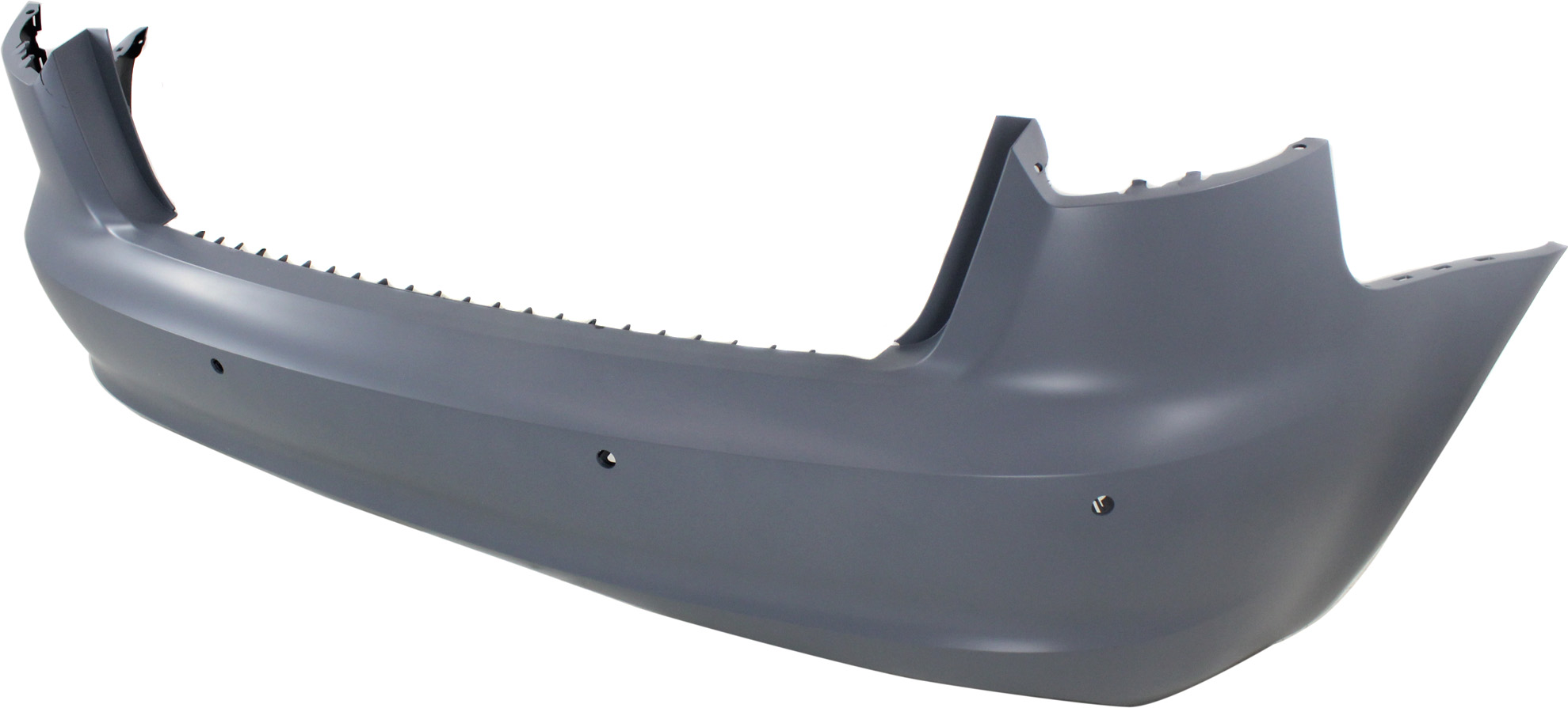 AM A3-09-13 REAR BUMPER COVER Primed w Parking Aid Snsr Holes SKU REPA760111P Partslink AU1100191 OEM 8P4807303HGRU