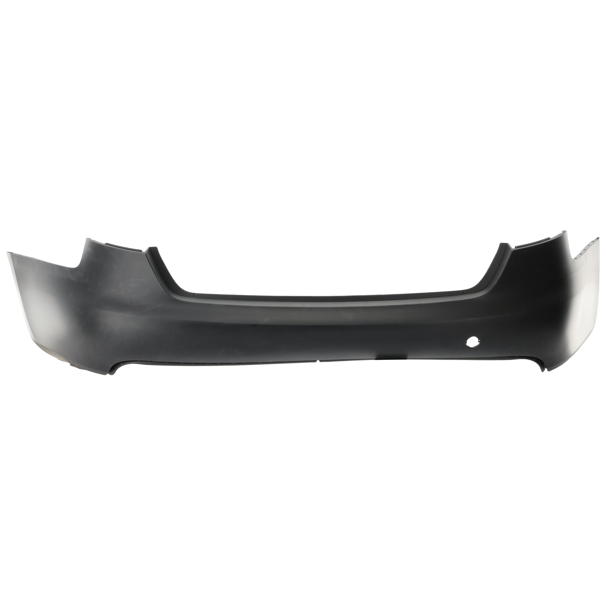 AM A4-09-12 REAR BUMPER COVER Primed w o S Line Pkg w o Parking Aid Snsr Holes Sedan SKU REPA760120P Partslink AU1100193 OEM 8K5807303GRU
