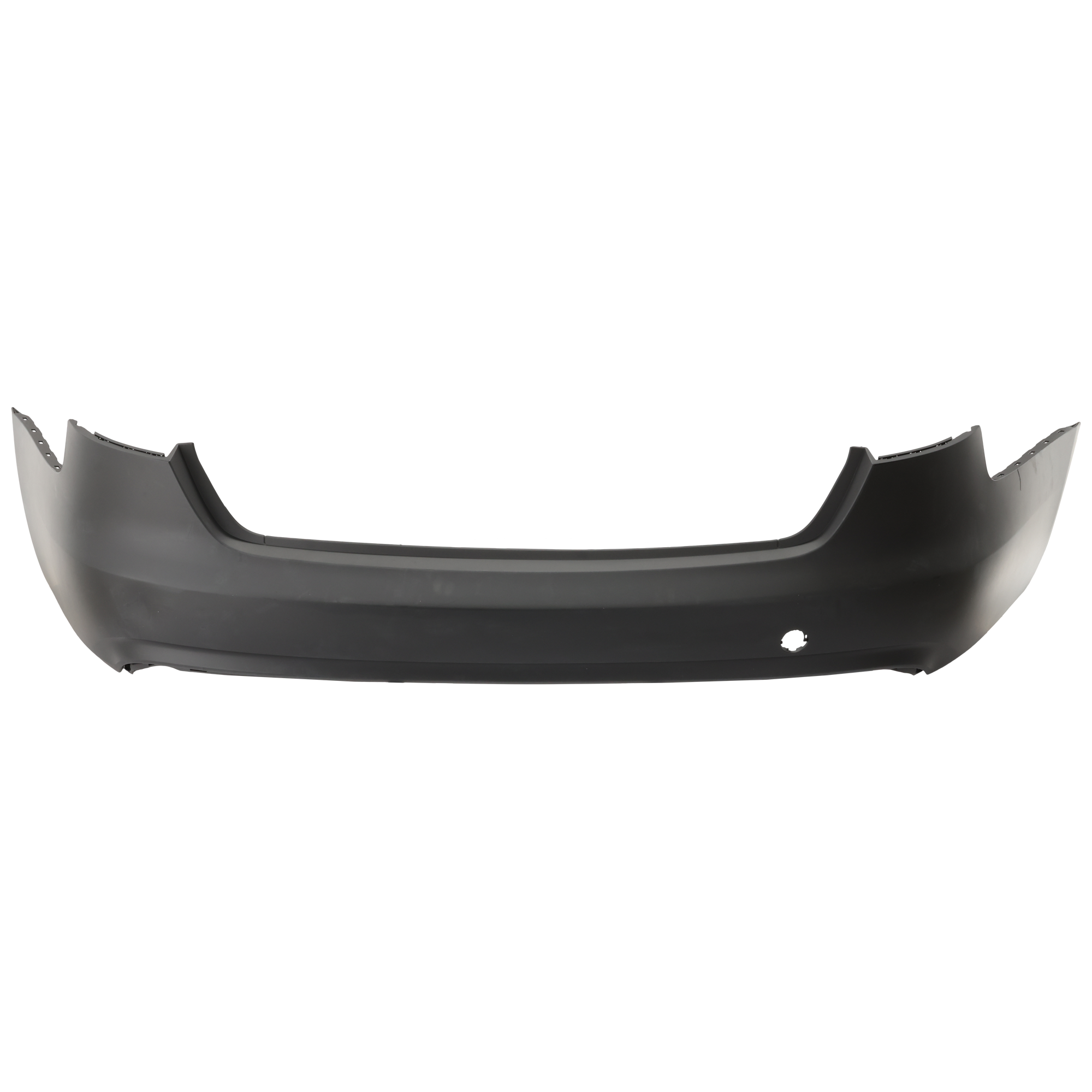 AM A4-13-16 REAR BUMPER COVER Primed w o S Line Pkg w o Parking Aid Snsr Holes Sedan SKU REPA760121P Partslink AU1100206 OEM 8K5807067GRU