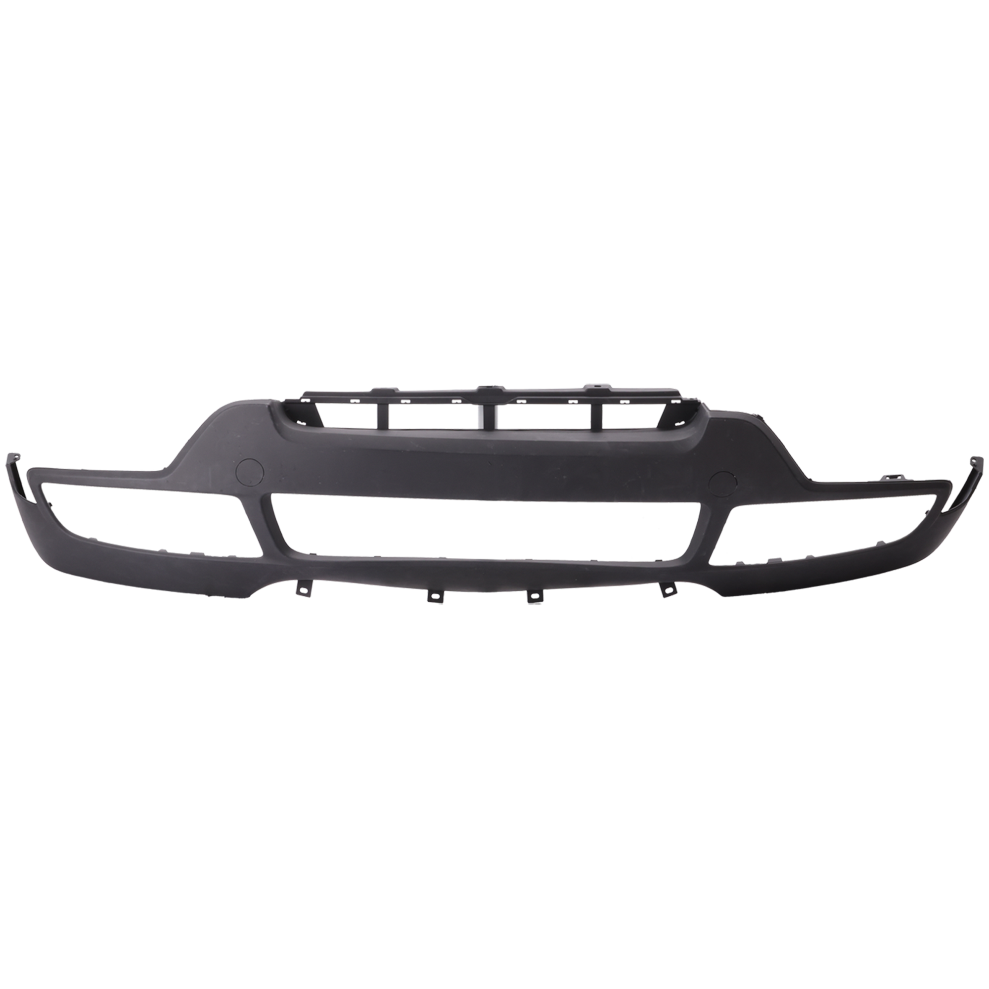 AM X5-07-10 FRONT BUMPER COVER Textured Black w o M Pkg w o Park Dist Ctrl Snsr Holes Exc. M Model SKU REPB010315P Partslink BM1000191 OEM 51117172356
