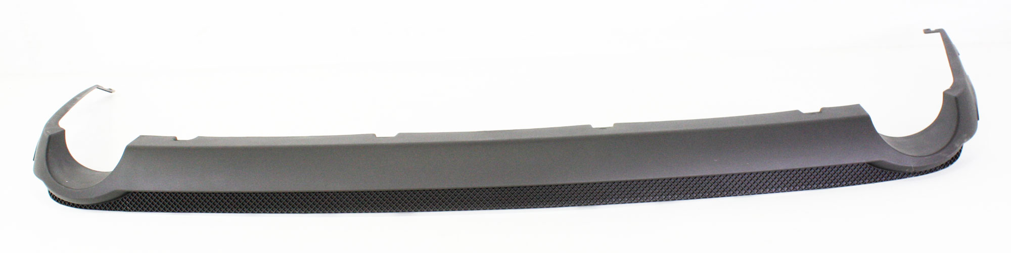 AM LUCERNE 08-11 REAR BUMPER COVER Lower Textured w Dual Exh Holes Super CXL Special Edition Models SKU REPB010326 Partslink GM1115104 OEM 25806846
