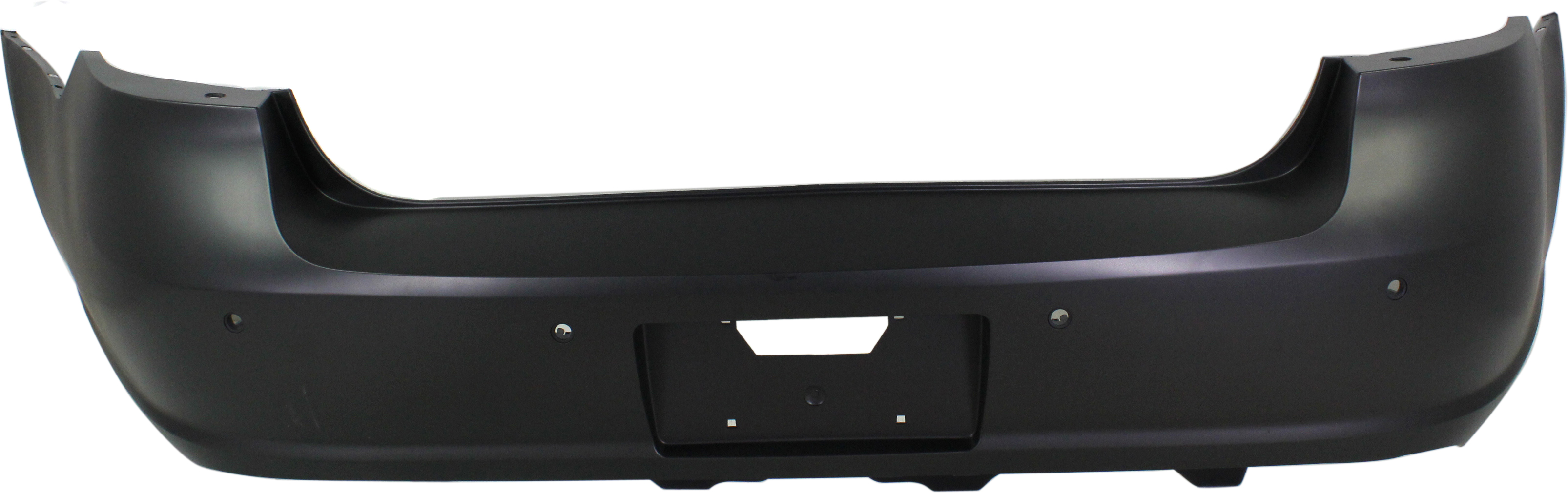 AM LUCERNE 08-11 REAR BUMPER COVER Primed w Rear and Side Obj Snsr Holes Exc. CX Model CAPA SKU REPB010329PQ Partslink GM1100818C OEM 25813569