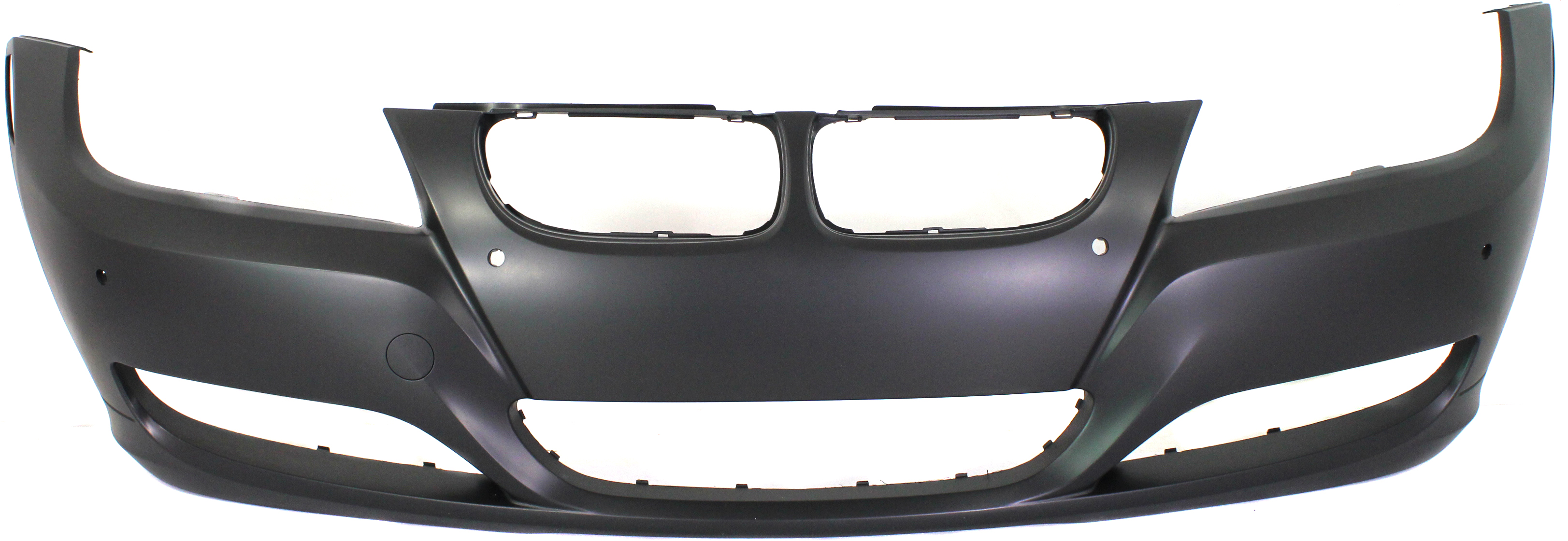 AM 3 SERIES 09-12 FRONT BUMPER COVER Primed Sedan Wagon w o HLW Holes w PDC Sensor Holes CAPA SKU REPB010345PQ Partslink BM1000210C OEM 51117226710