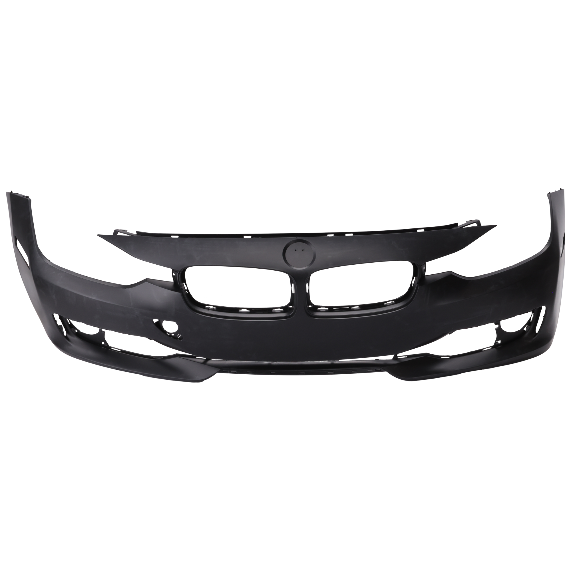 AM 3 SERIES 12-15 FRONT BUMPER COVER Primed Luxury Modern Sport Line w o M Sport Line Sedan Wagon w o HLW PDC Sensor IPAS Cam Holes SKU REPB010364P Partslink BM1000276 OEM 51117293085