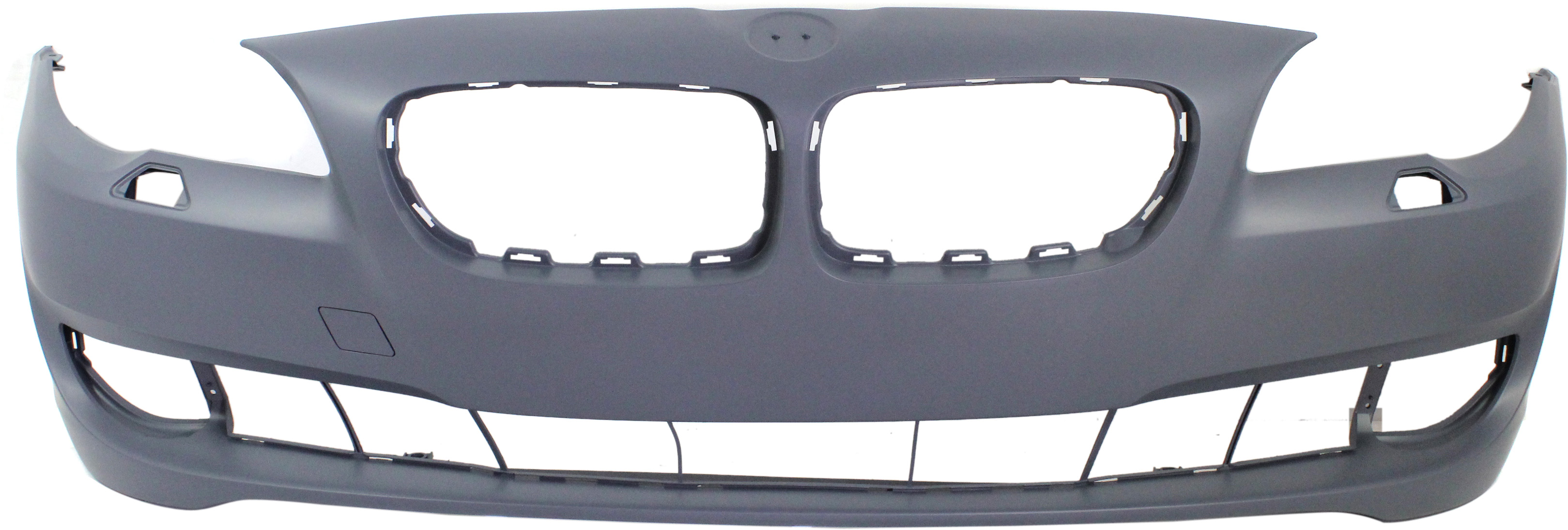 AM 5 SERIES 11-13 FRONT BUMPER COVER Primed Exc. GT Model w o M Pkg w o Park Distance Control Sensor Holes SKU REPB010375P Partslink BM1000243 BM1000242 OEM 51117285963