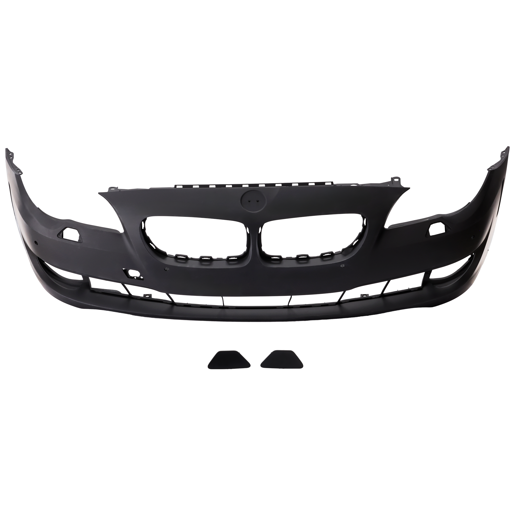 AM 5 SERIES 11-13 FRONT BUMPER COVER Primed w o M Pkg w Park Distance Control Sensor Holes w o Side View Cam Sdn CAPA SKU REPB010376PQ Partslink BM1000241C OEM 51117285964