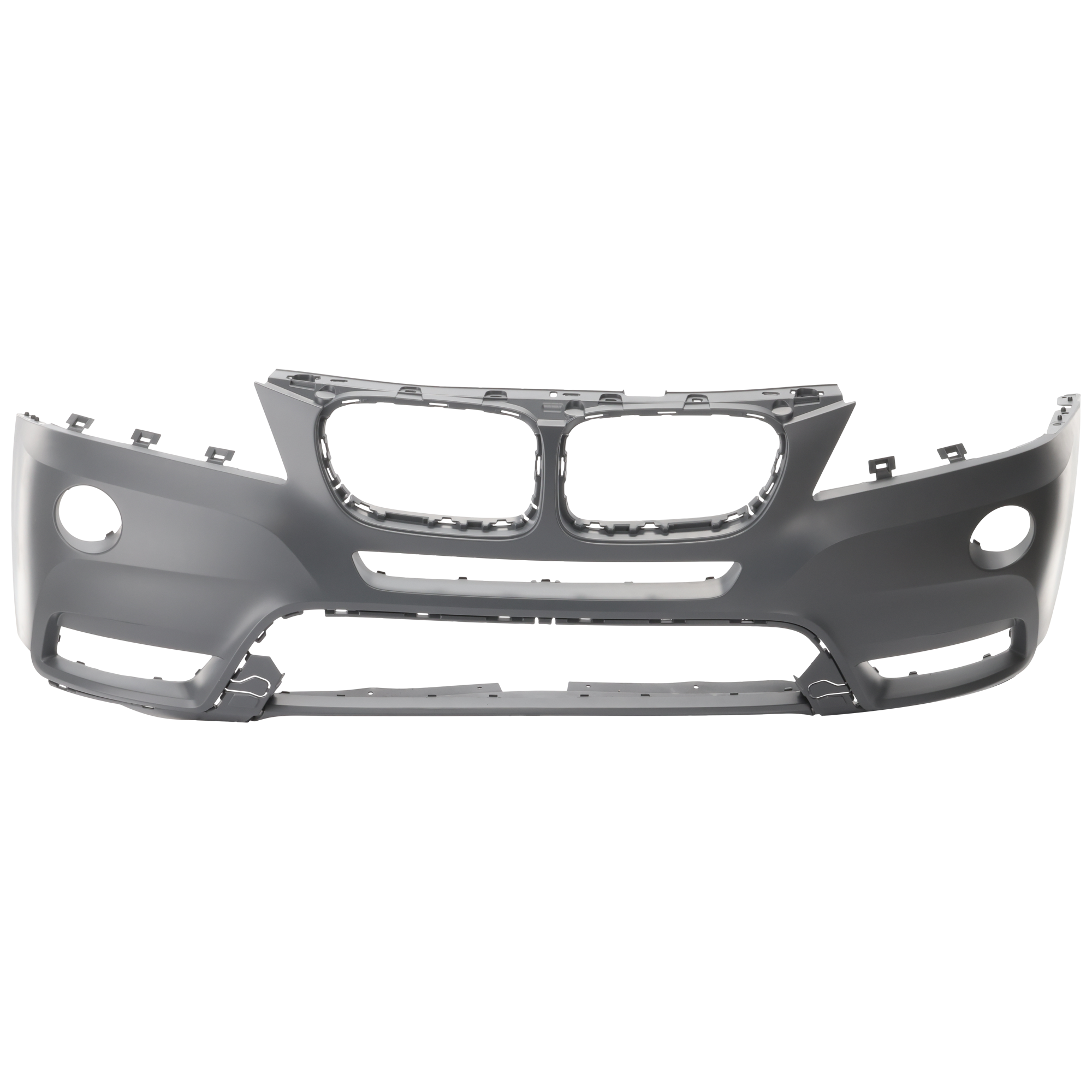 AM X3-11-14 FRONT BUMPER COVER Primed w o M Package w o Headlight Washer Holes CAPA SKU REPB010383PQ Partslink BM1000252C OEM 51117210451