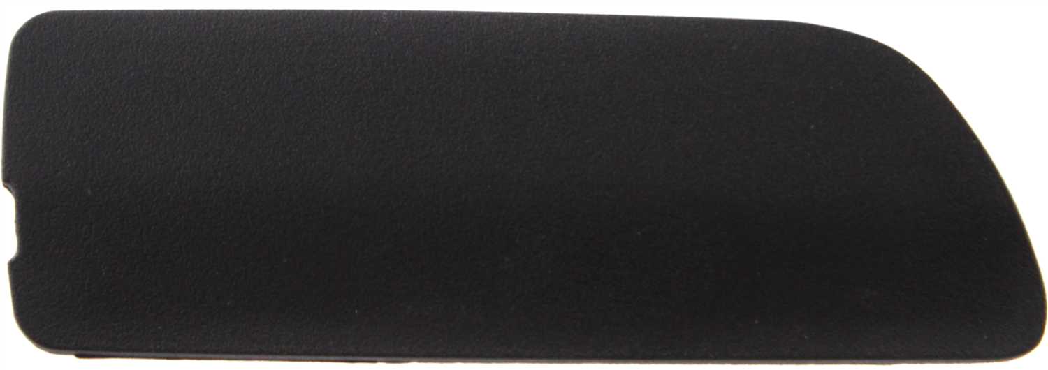 AM X5-04-06 FRONT BUMPER TOW HOOK COVER LH Black SKU REPB014304 Partslink BM1029118 OEM 51117116671