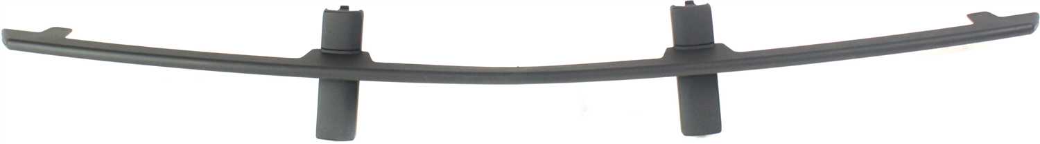 AM 7 SERIES 02-05 FRONT BUMPER GRILLE Center Textured Black w o Adaptive Cruise Control SKU REPB015301 Partslink BM1036116 OEM 51118223235