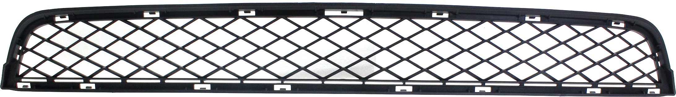 AM X3-11-14 FRONT BUMPER GRILLE Center Lower Black w o M Pkg SKU REPB015326 Partslink BM1036136 OEM 51117210462