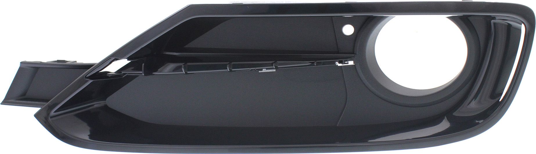 AM 320I 328D 12-15 FRONT FOG LAMP MOLDING LH Primed Sport Line w o M Sport Pkg Sdn SKU REPB015526 Partslink BM1038127 OEM 51117300737