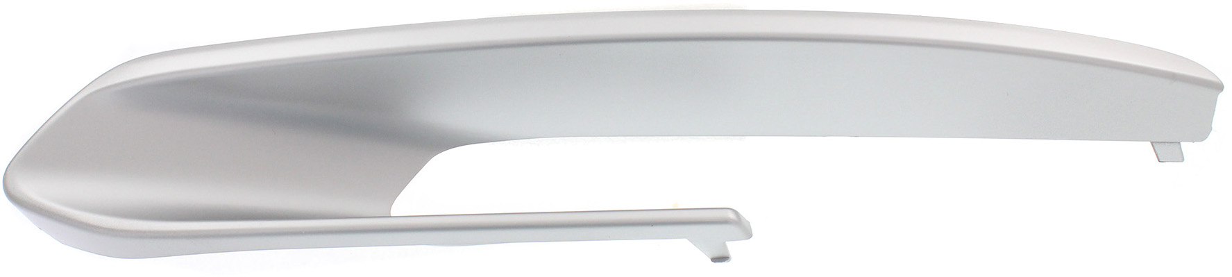 AM 3 SERIES 12-15 FRONT BUMPER MOLDING LH Primed Silver w o M Sport Line Modern Line Sdn Wgn SKU REPB015528 Partslink BM1046128 OEM 51117279695