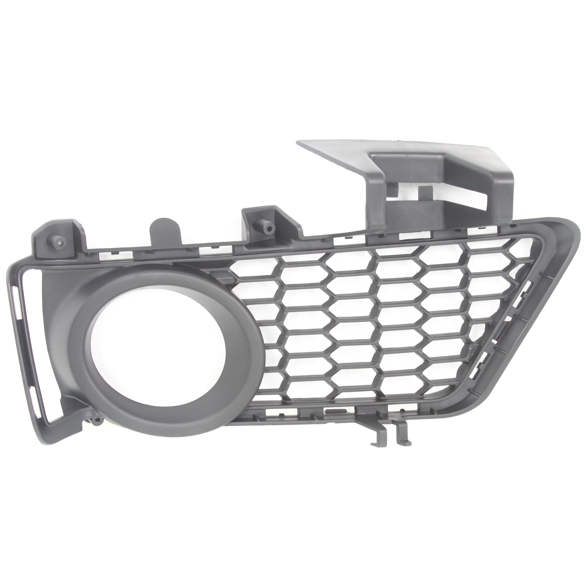 AM 3 SERIES 13-15 FRONT FOG LAMP MOLDING LH Primed w M Sport Pkg Sedan Wagon SKU REPB015530 Partslink BM1038124 OEM 51118054155