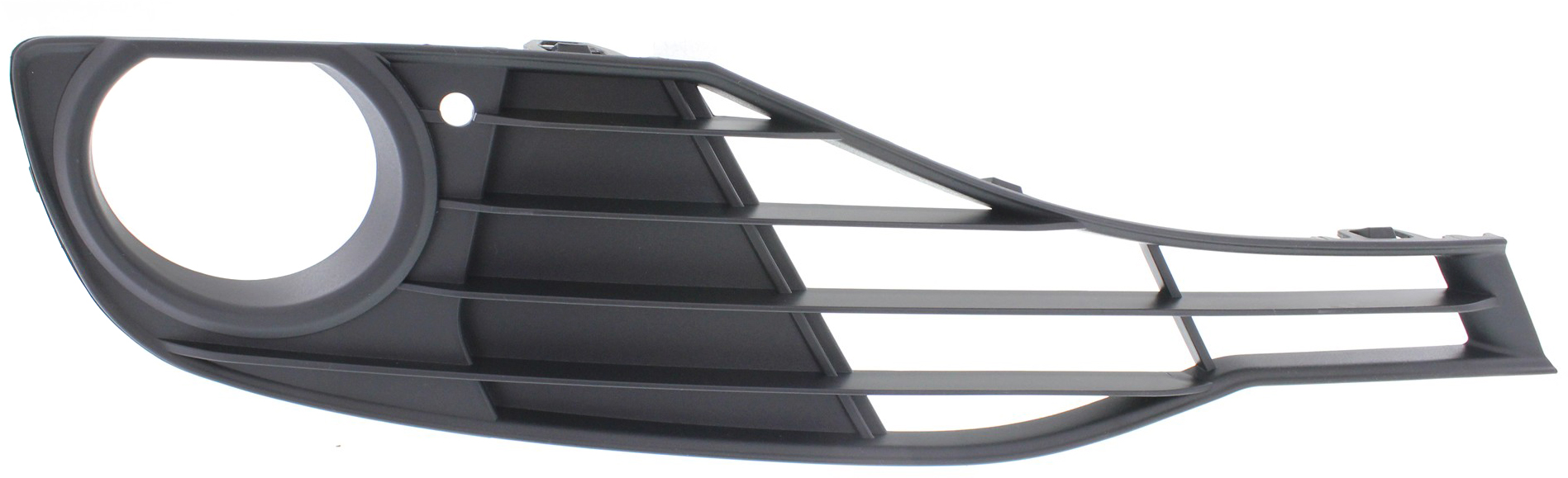 AM 3 SERIES 12-15 FRONT FOG LAMP MOLDING RH Textured Black Standard w o M Sport Pkg Sedan Wagon SKU REPB015535 Partslink BM1039129 OEM 51117255368