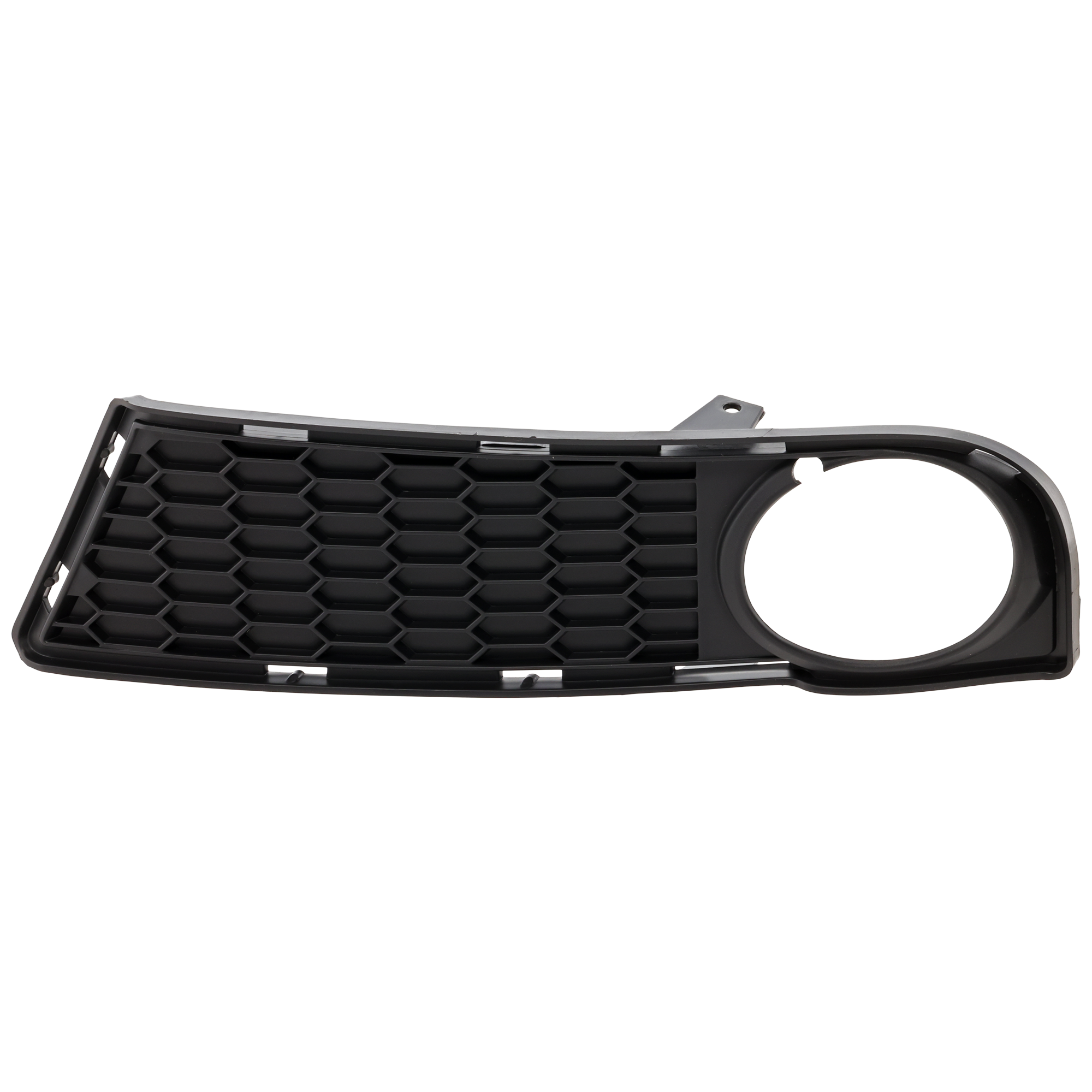 AM 128I 08-13 FRONT FOG LAMP MOLDING LH Textured Black w M Pkg. Convertible Coupe SKU REPB015542 Partslink BM1038134 OEM 51118045449