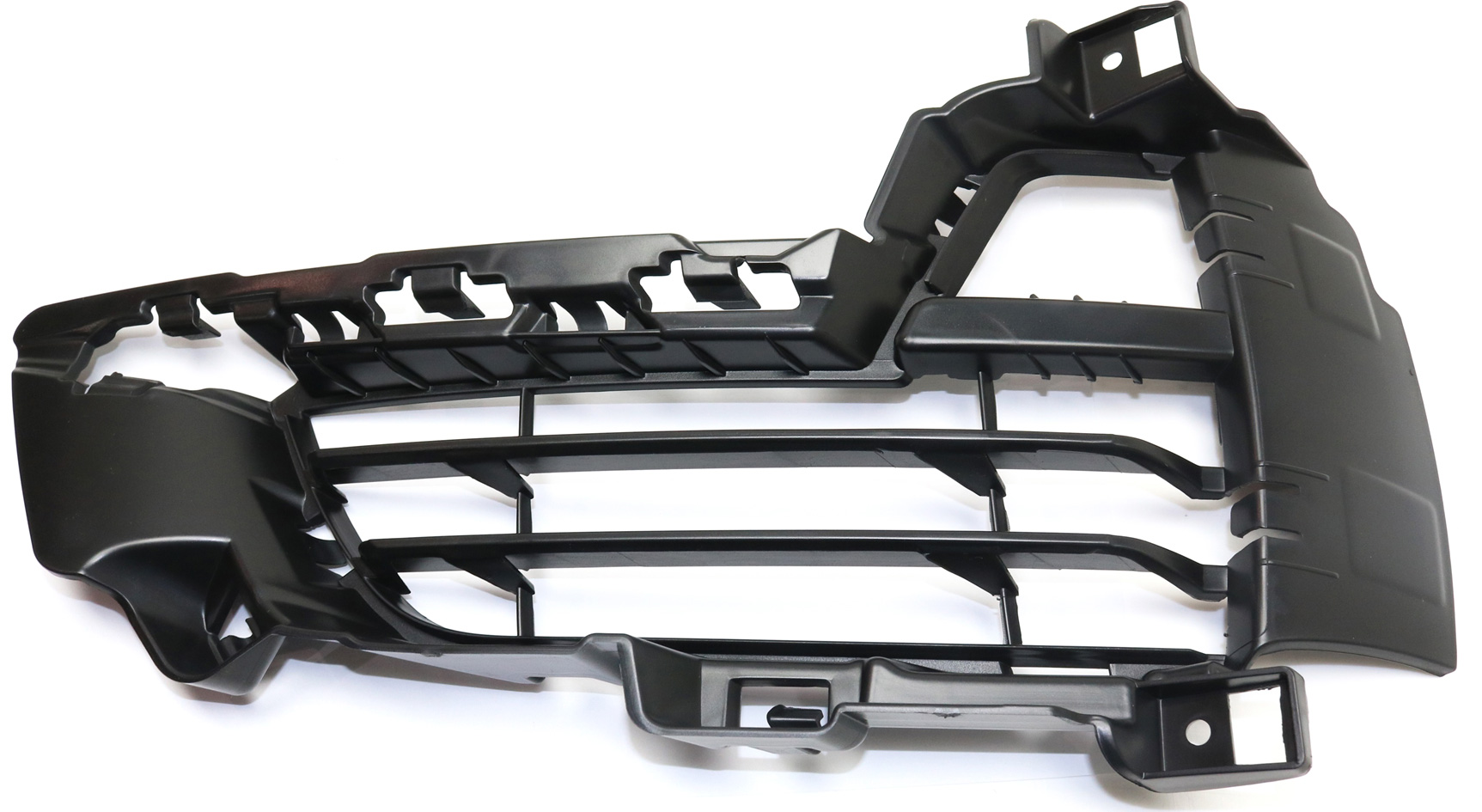 AM X5-14-18 FRONT BUMPER GRILLE LH Outer Textured Black Open Grid w o M Sport Line SKU REPB015558 Partslink BM1038150 OEM 51117303081