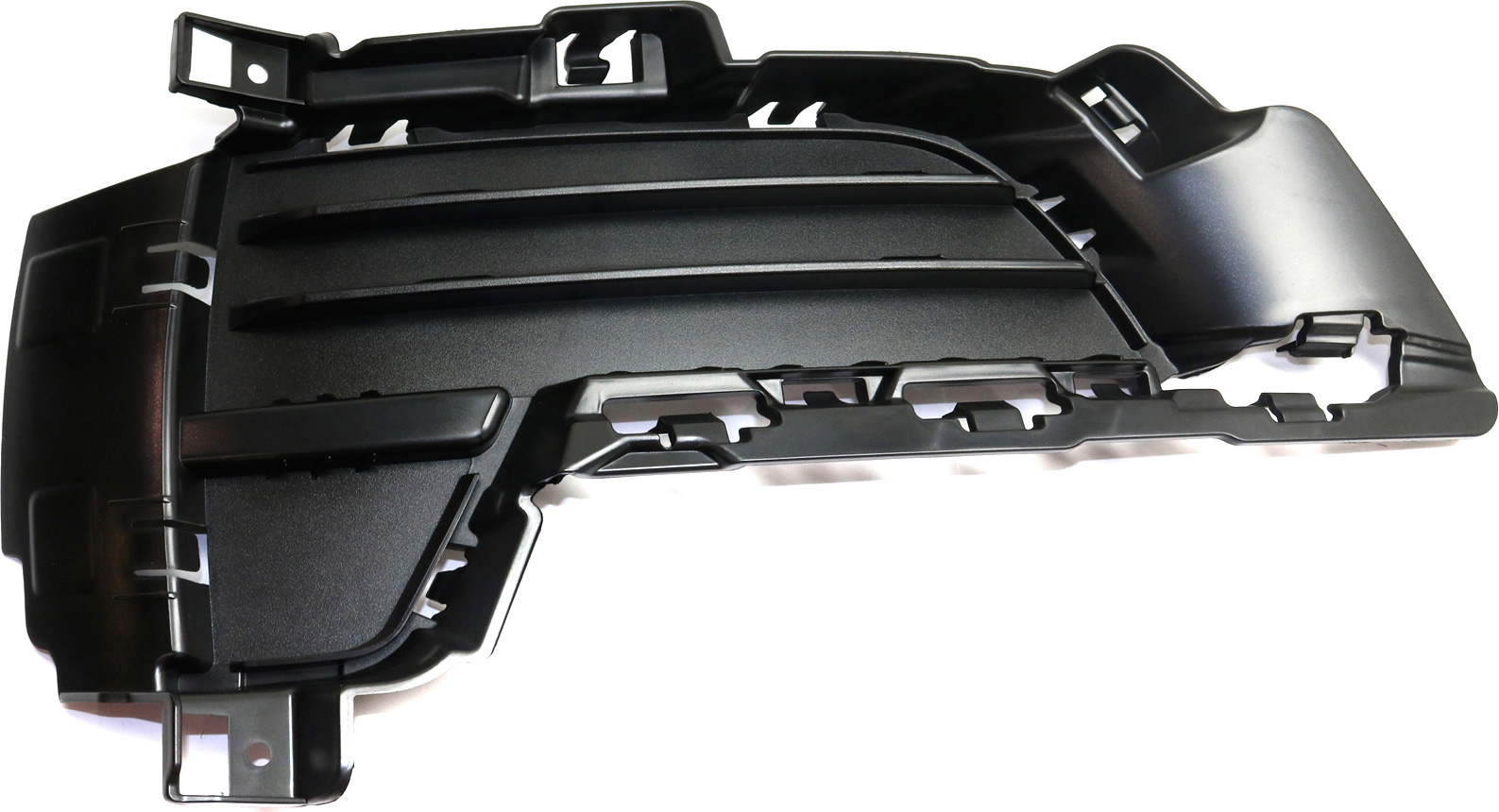 AM X5-14-18 FRONT BUMPER GRILLE LH Outer Textured Black Closed Grid w o M Sport Line SKU REPB015562 Partslink BM1038151 OEM 51117307993
