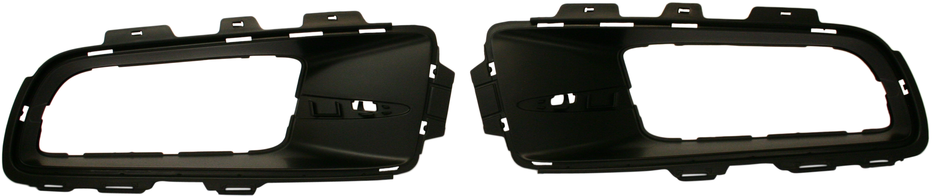 AM X5-07-10 FRONT FOG LAMP MOLDING RH AND LH Primed Trim Kit w o M Pkg w Fog Light Hole 2pcs SKU REPB015901 Partslink BM1099100 OEM 51117172450