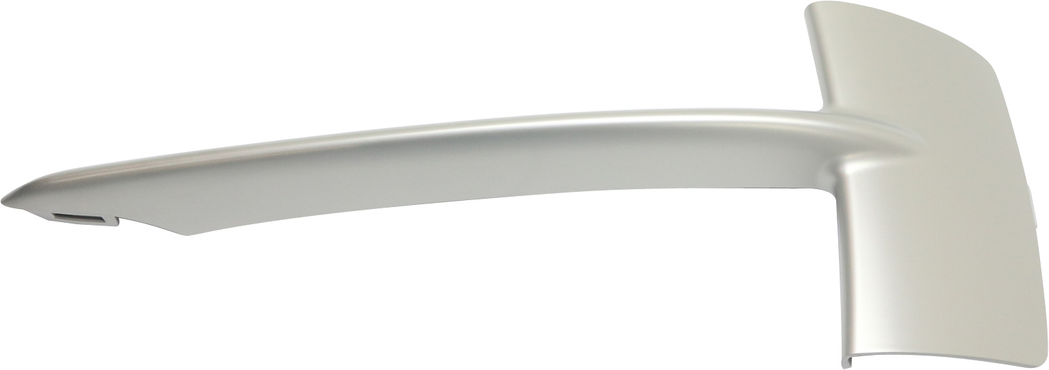 AM X5-14-18 FRONT BUMPER MOLDING LH Grille Cover Primed w o M Sport Line Type 1 Standard Line SKU REPB016120 Partslink BM1038152 OEM 51117303113