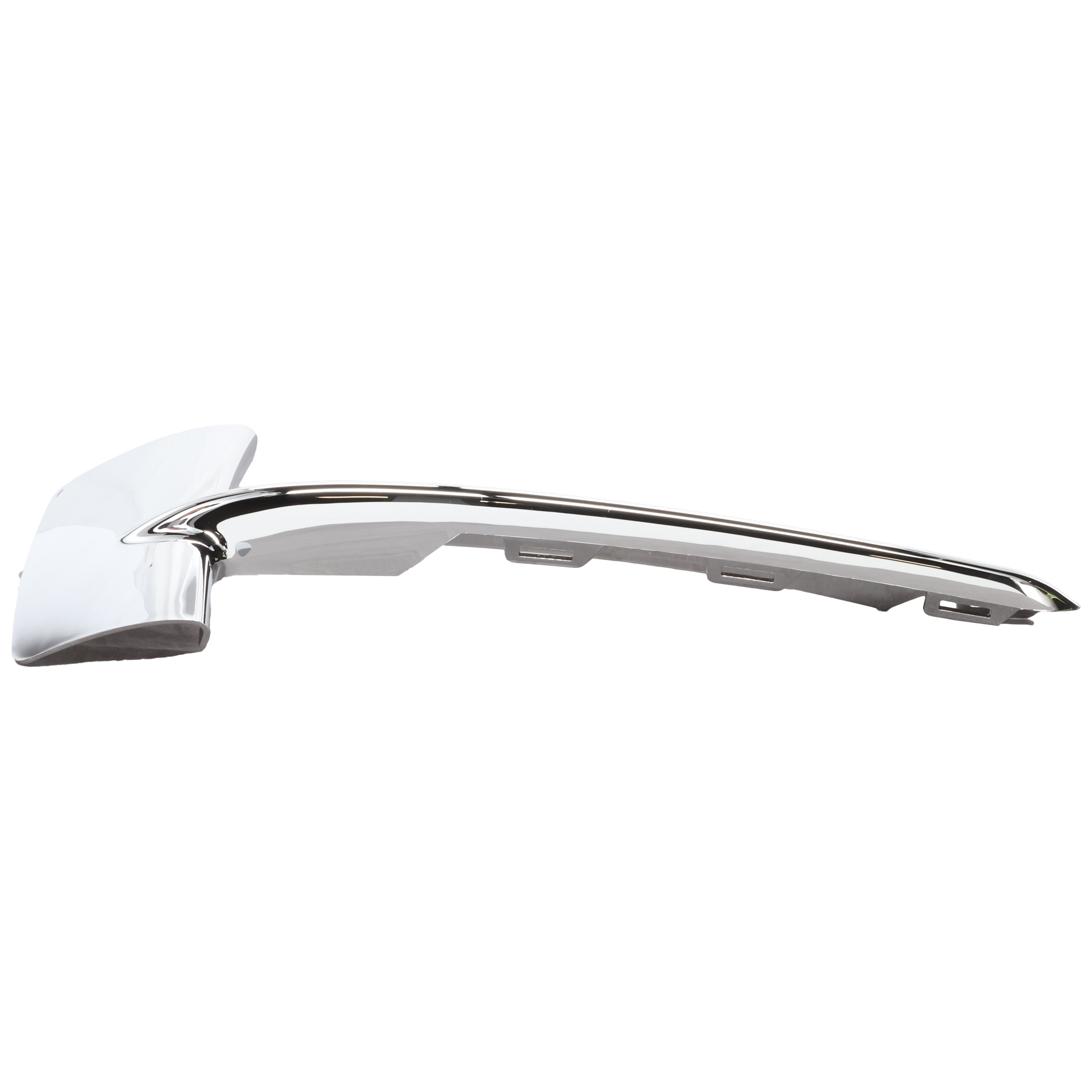 AM X5-14-18 FRONT BUMPER MOLDING LH Grille Cover Chrome w o M Sport Line Type 1 Luxury Line SKU REPB016122 Partslink BM1038153 OEM 51117325395