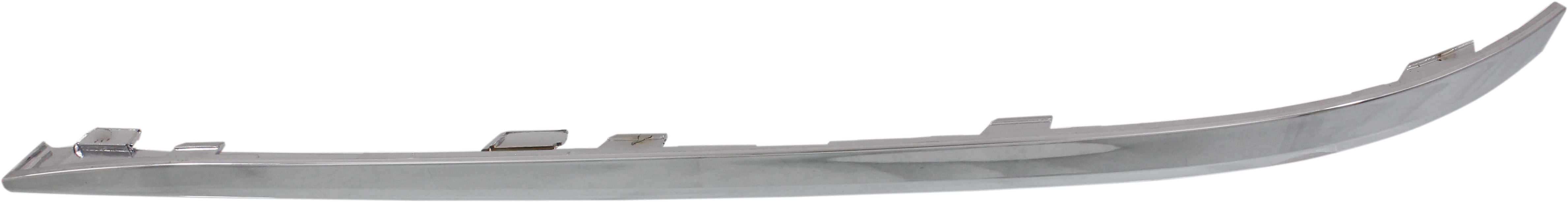 AM 7 SERIES 13-15 FRONT BUMPER MOLDING LH Chrome w o M Package SKU REPB016126 Partslink BM1046133 OEM 51117295271