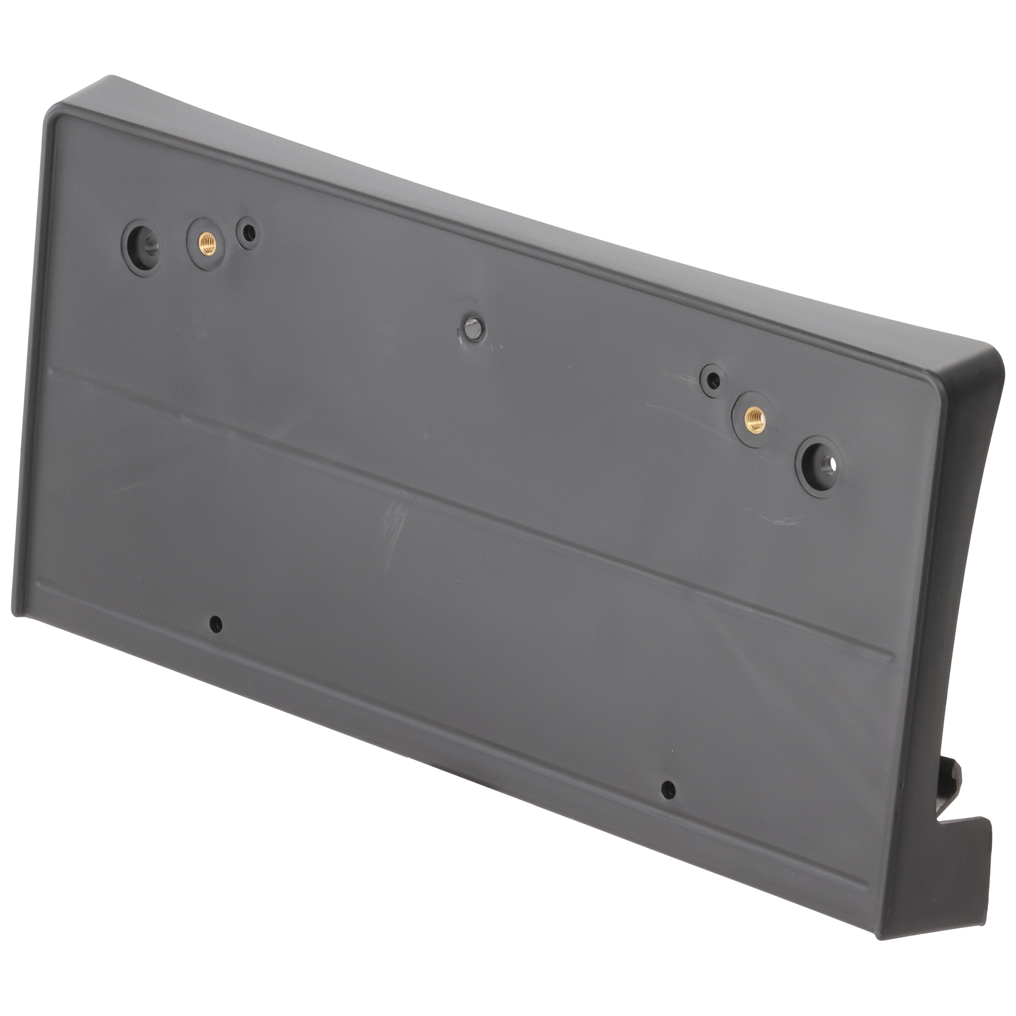 AM 5 SERIES 04-10 FRONT LICENSE PLATE BRACKET Primed Gray w M Pkg. Sedan Wagon SKU REPB017301 Partslink BM1068112 OEM 51117897272