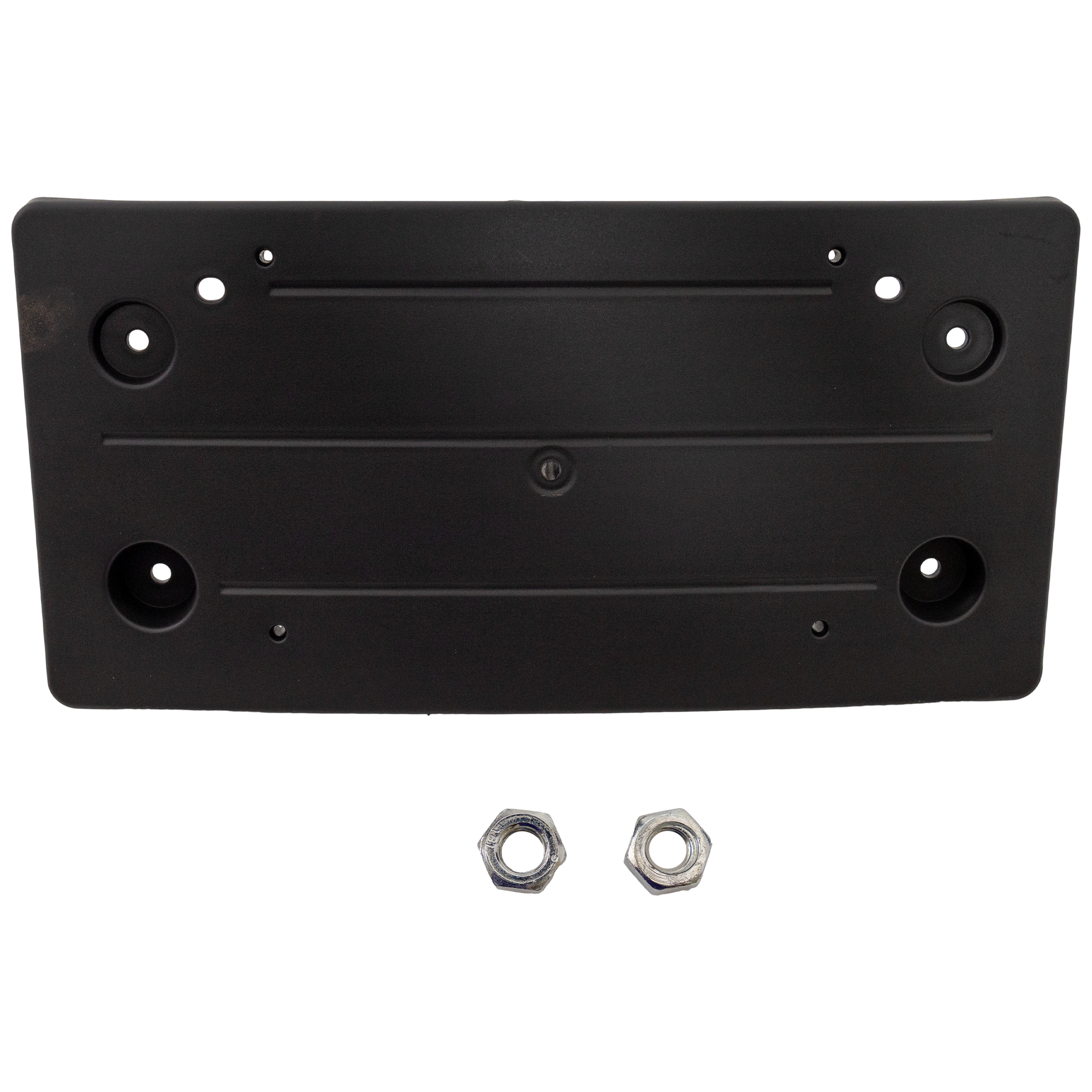 AM 3 SERIES GT 14-19 FRONT LICENSE PLATE BRACKET Textured w M Sport Package SKU REPB017322 Partslink BM1068126 OEM 51118057183