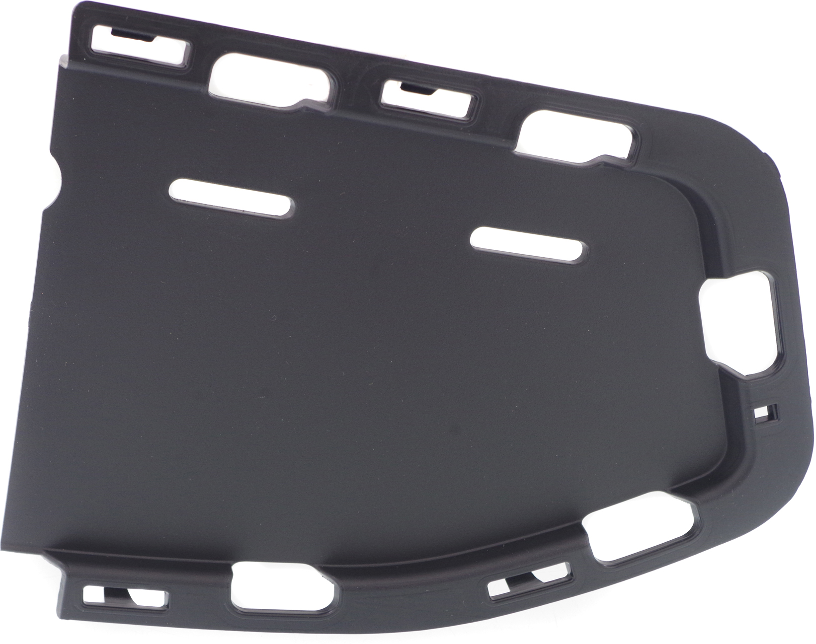 AM 4 SERIES 14-20 FRONT BUMPER GRILLE RH Outer Textured Black w M Sport Pkg SKU REPB018923 Partslink BM1039145 OEM 51118054550